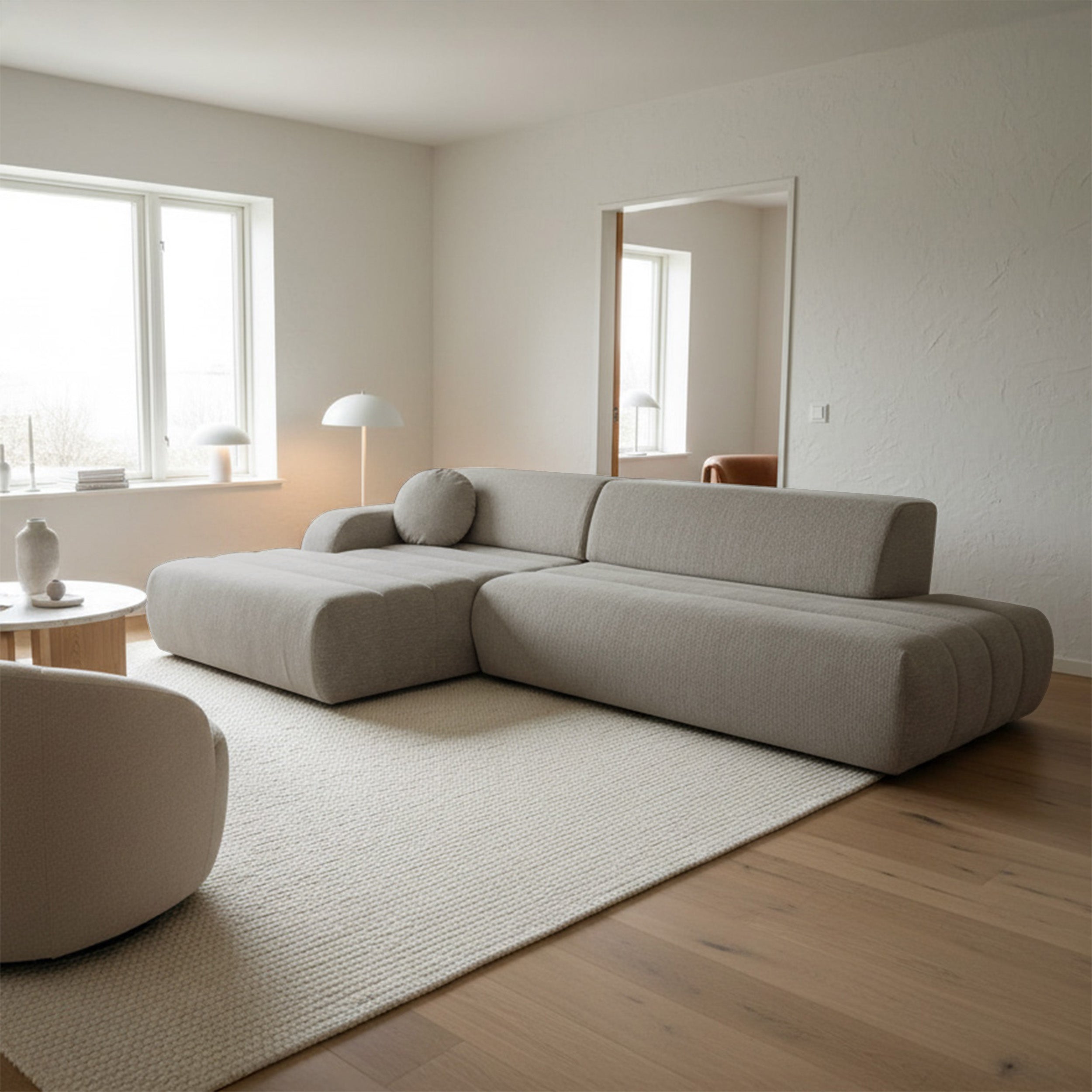 selsey-arione-ecksofa-l-links-mit-schlaffunktion-und-stauraum-grau-beige-chenill image 2