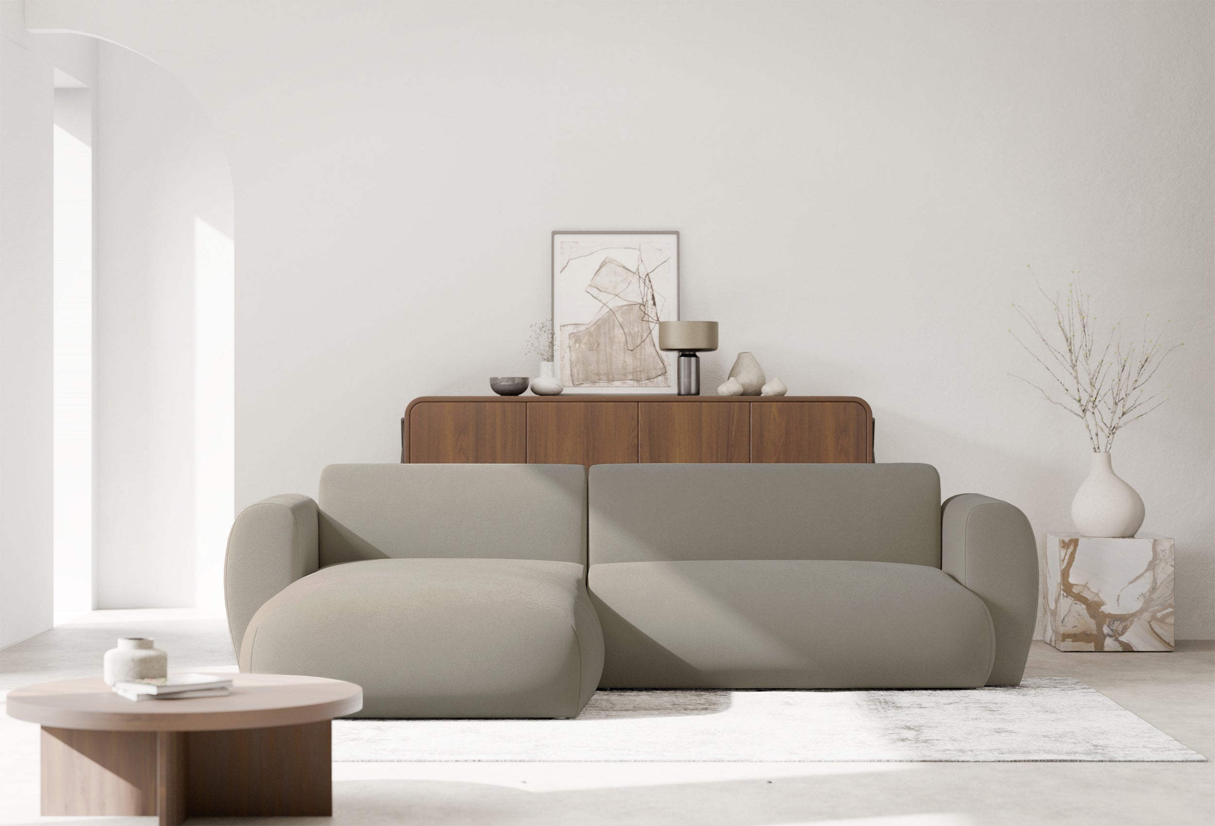 selsey-emia-ecksofa-l-form-mit-schlaffunktion-chenille-grau-beige-linksseitig image 2