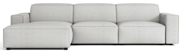 selsey-sellmo-modulares-ecksofa-l-form-links-hellgrau-hydrophober-chenille image 1