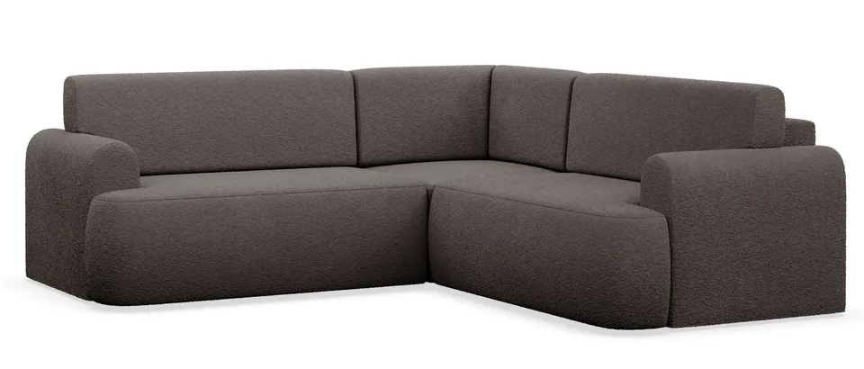 selsey-kaveo-ecksofa-l-form-mit-schlaffunktion-brauner-pl-sch-universell image 1