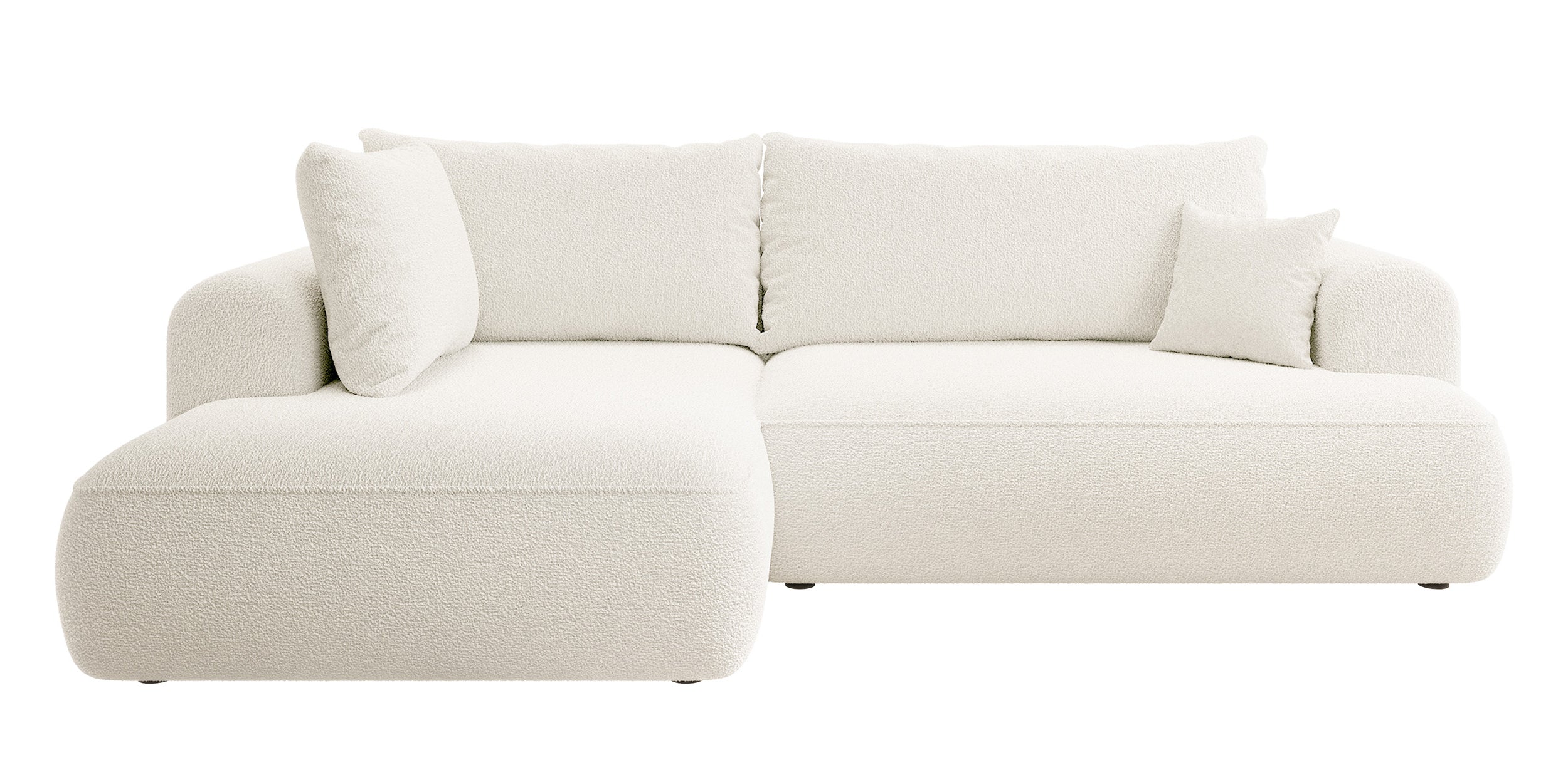 selsey-ovo-ecksofa-mit-schlaffunktion-l-form-links-cremefarbener-boucl-mit-armle image 1