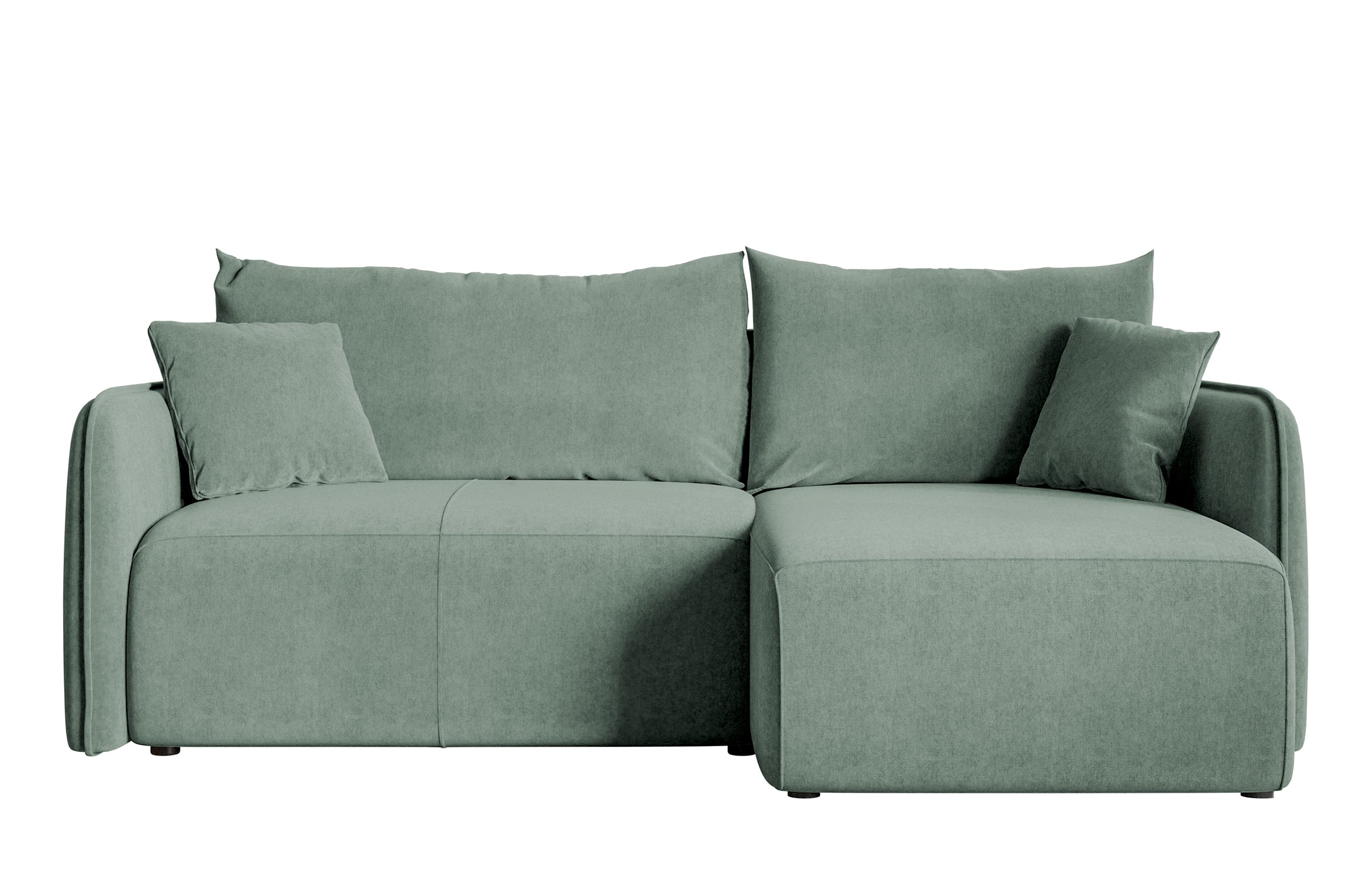 selsey-mamla-ecksofa-mit-schlaffunktion-l-form-salbeigr-n-hydrophober-samt-mit-s image 1