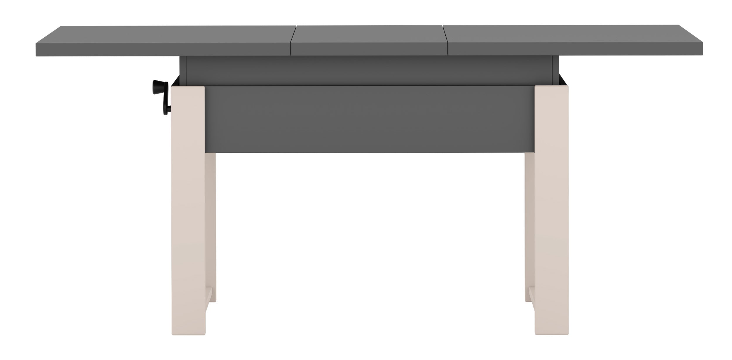 selsey-hugo-ausziehbarer-couchtisch-120-157-x67-cm-grau-diamant-mit-kaschmirbein image 8