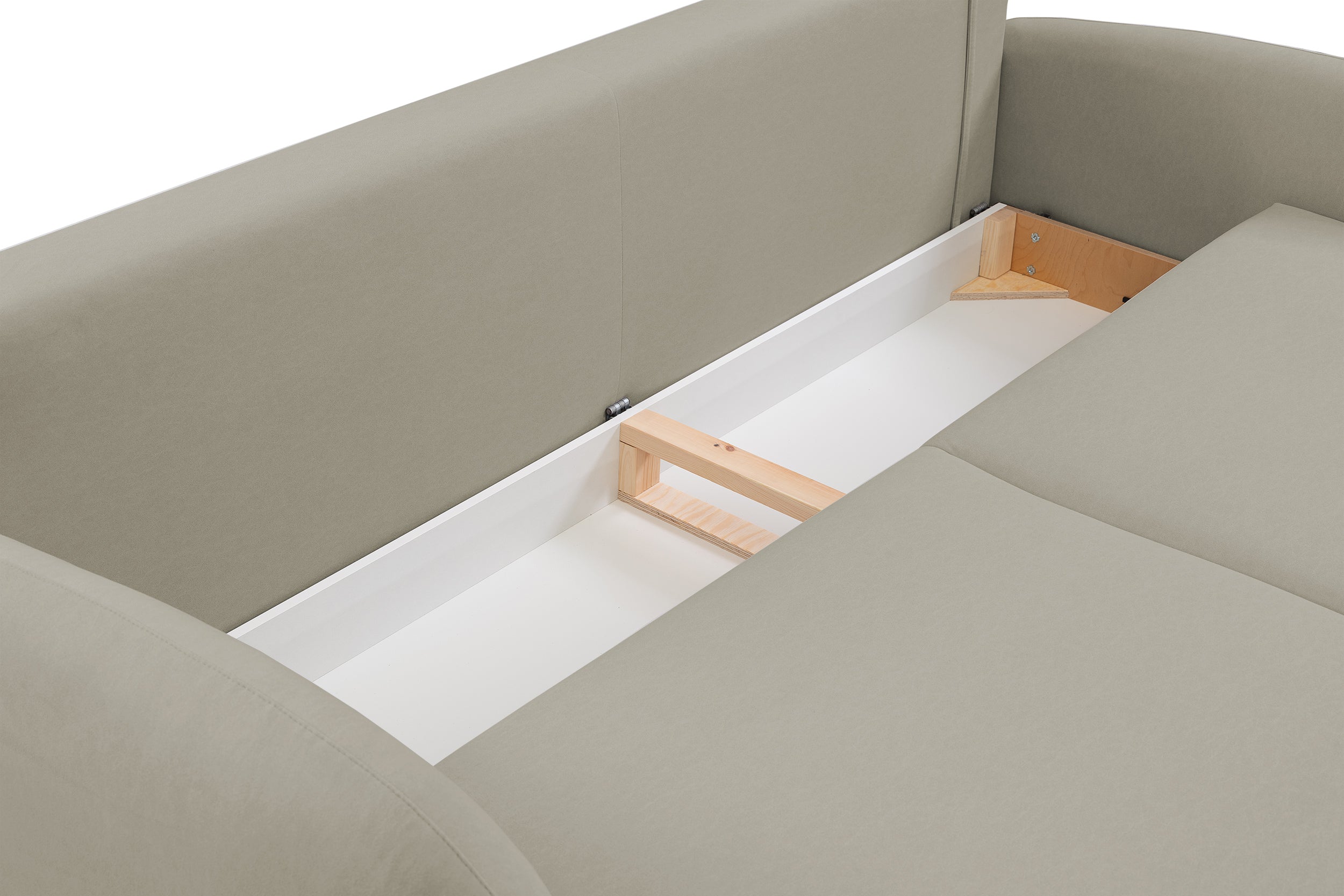 selsey-bafra-ausziehbares-sofa-mit-schlaffunktion-und-bettkasten-beige-samt image 5