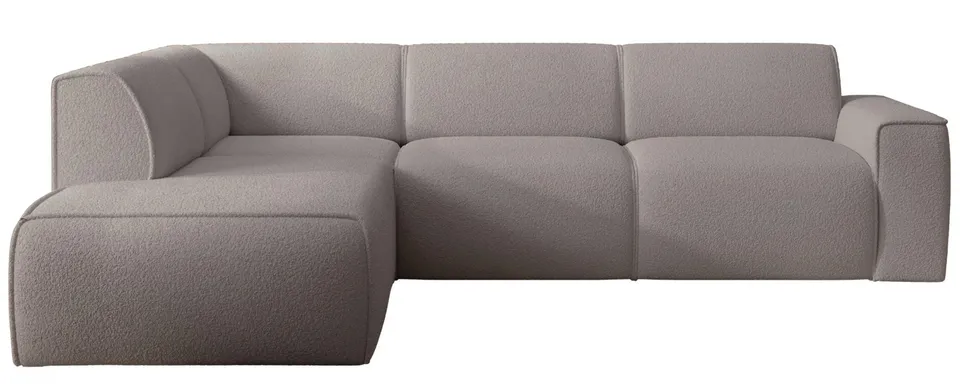 selsey-bouvi-ecksofa-l-f-rmig-mit-linker-armlehne-in-grau-braun-boucl image 1