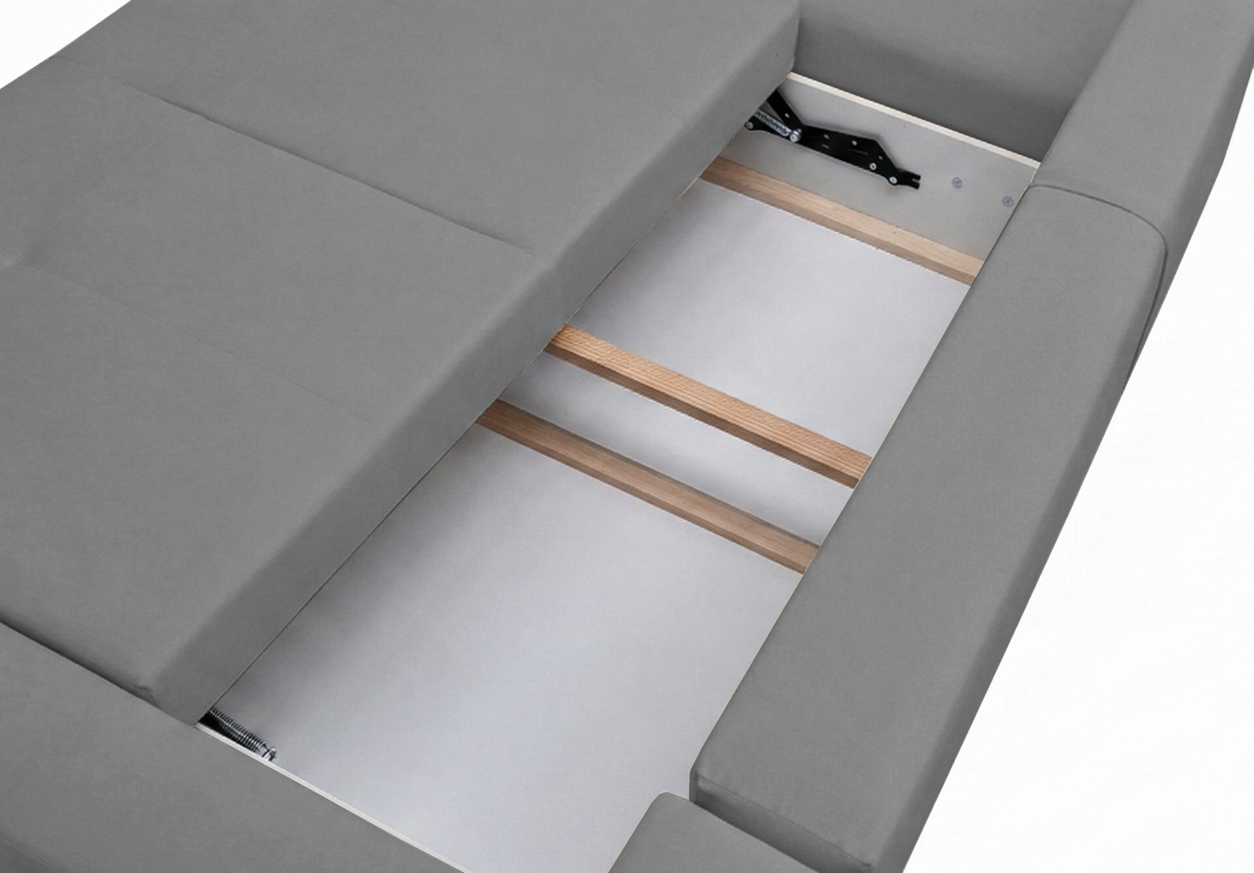 selsey-olido-u-eckcouch-mit-schlaffunktion-und-stauraum-grauer-hydrophober-samt image 4