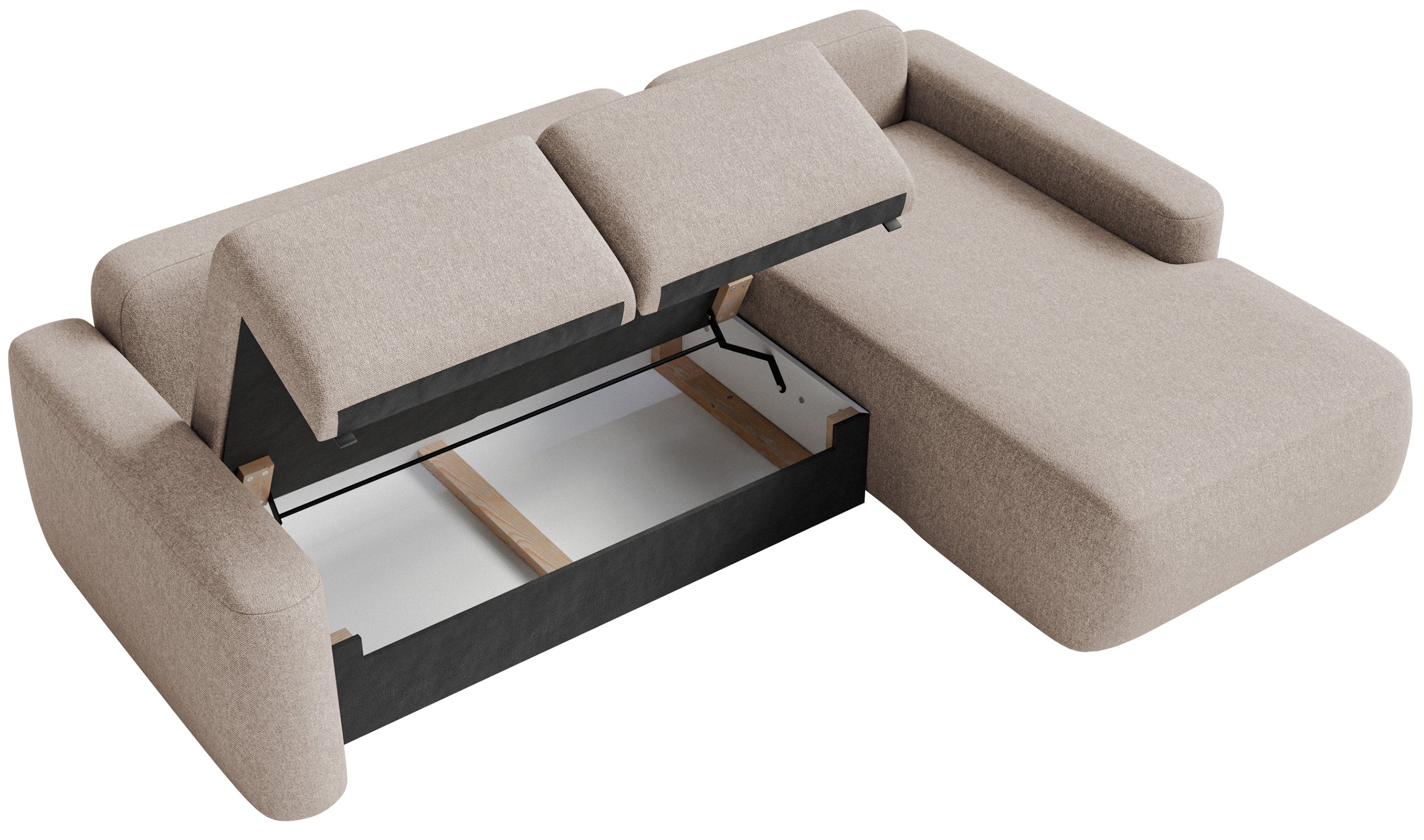 selsey-carnos-mini-ecksofa-l-form-rechts-mit-schlaffunktion-beige-chenille image 4