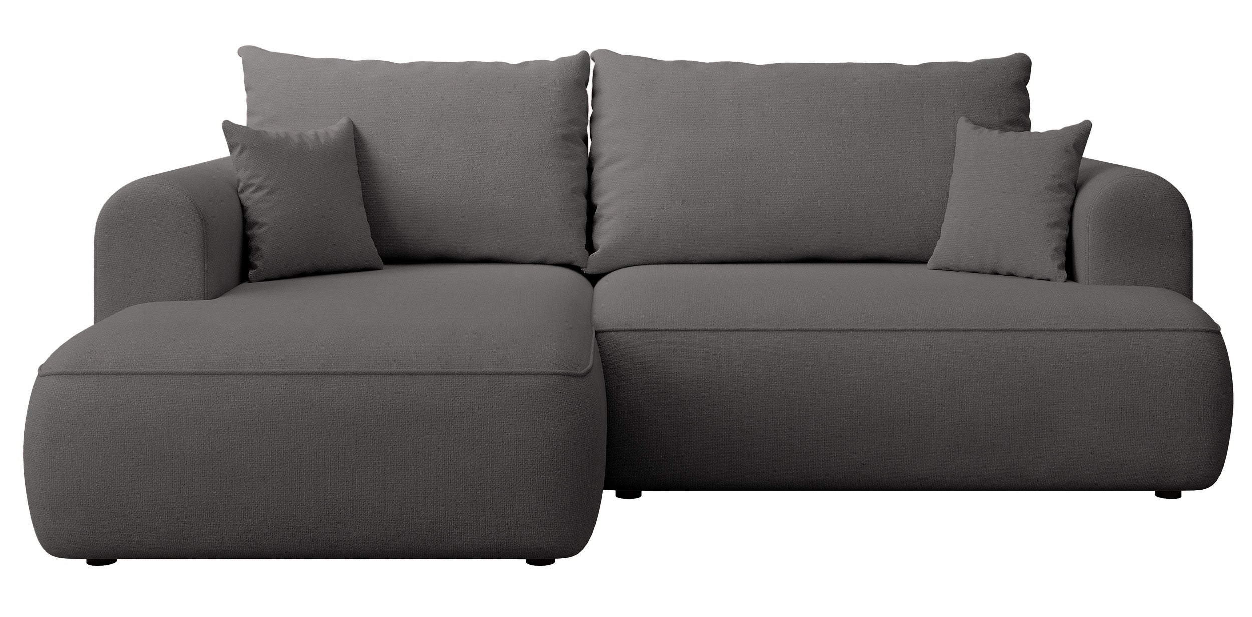 selsey-ovo-mini-ecksofa-mit-schlaffunktion-links-l-form-dunkelgrauer-chenille-mi image 1