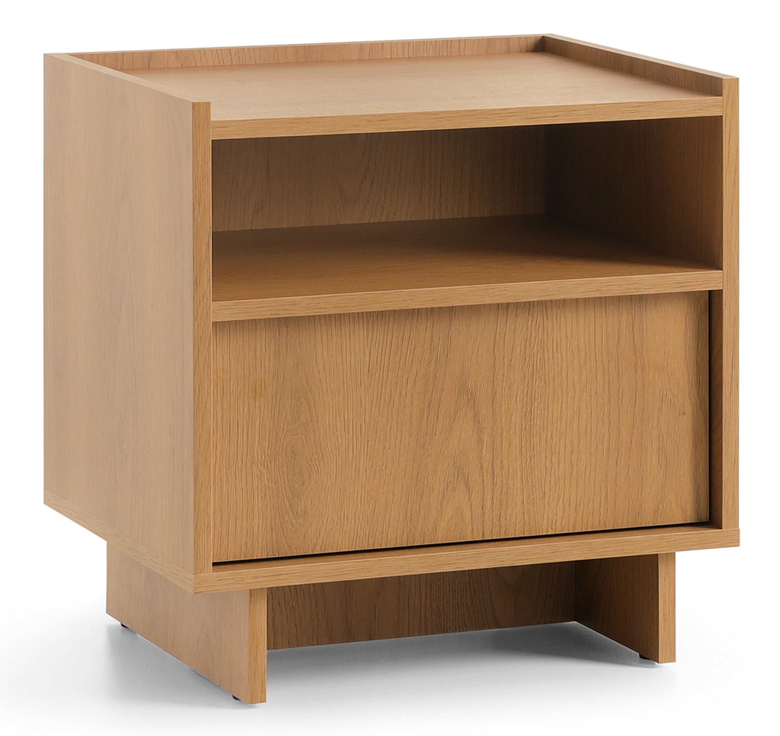 selsey-yasumi-nachttisch-50-cm-mit-schublade-und-fach-karamelleiche image 1