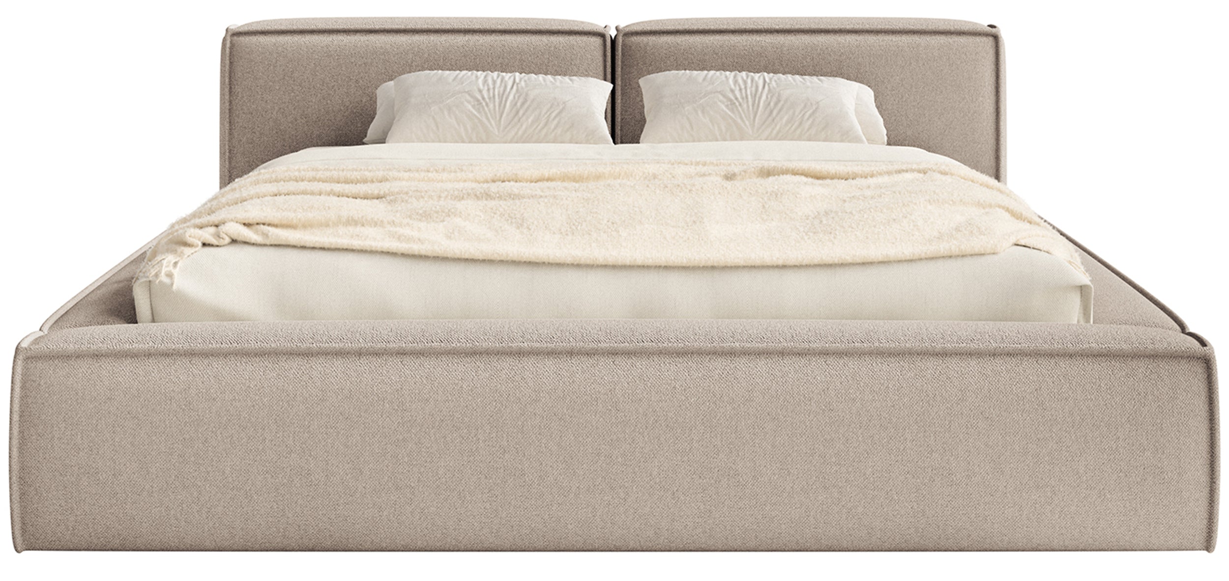 selsey-tilves-slim-low-polsterbett-200x200-cm-mit-stauraum-beige-chenille image 5