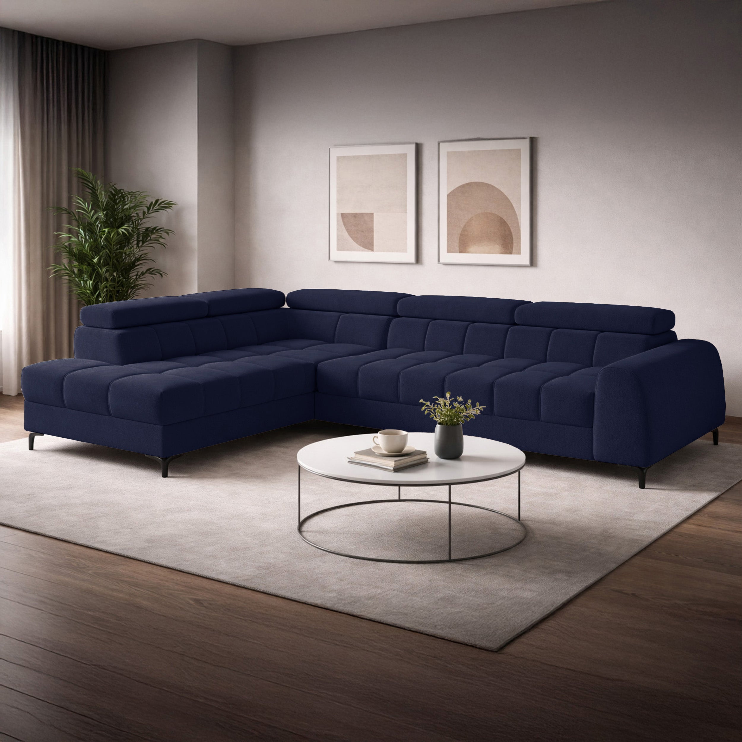 selsey-arellio-ecksofa-mit-schlaffunktion-l-form-links-mit-bettkasten-marineblau image 2