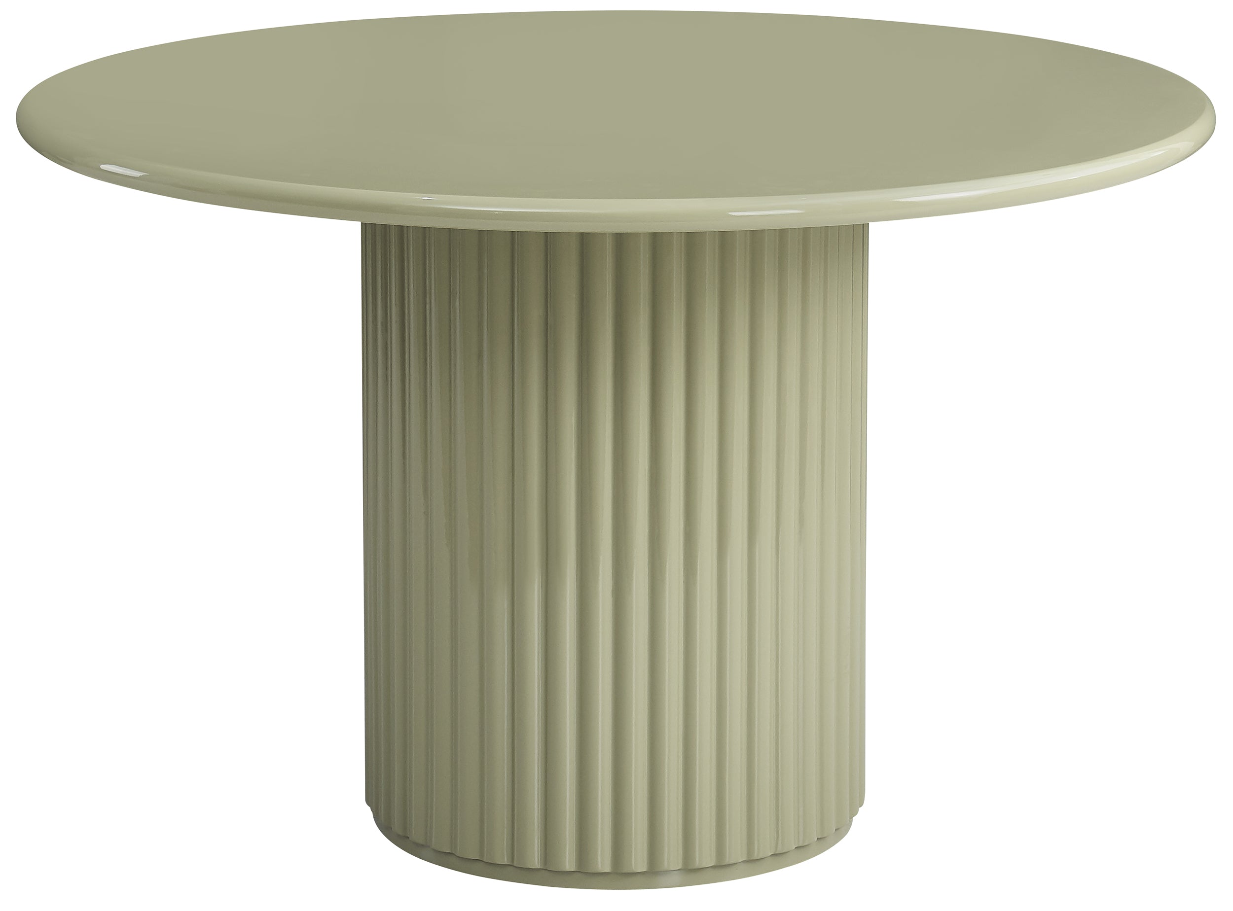selsey-prinise-runder-esstisch-120-cm-gr-n-hochglanz image 1