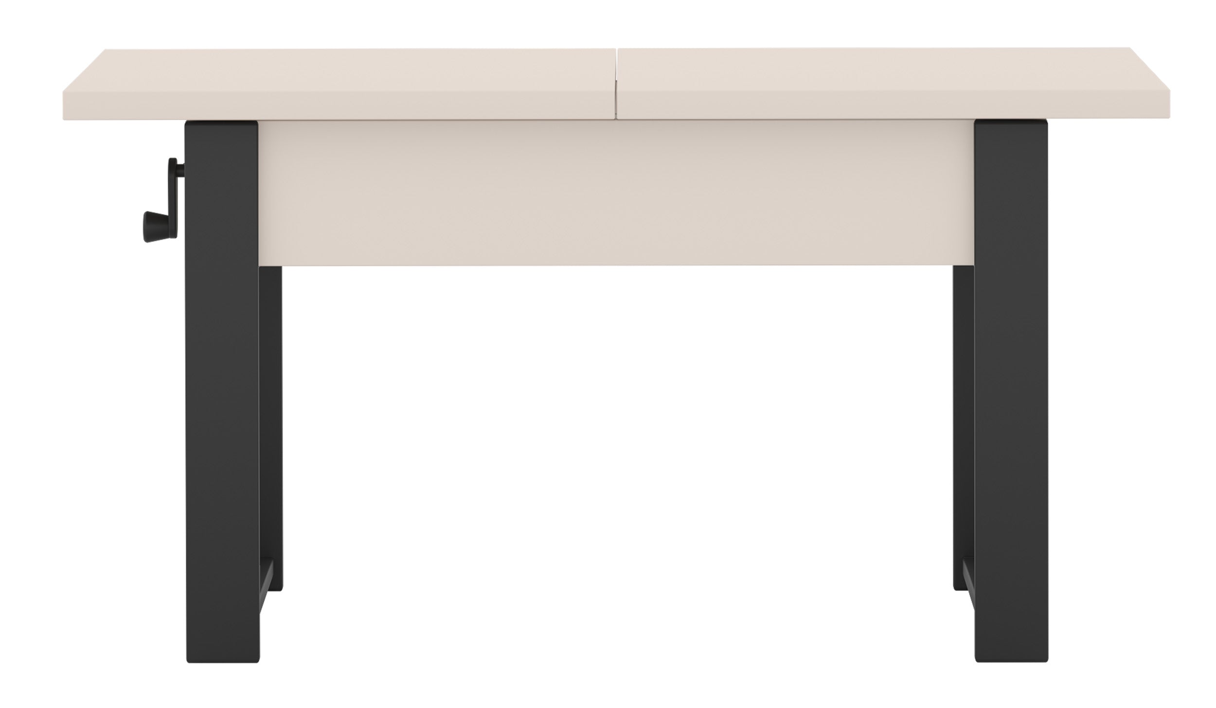 selsey-hugo-ausziehbarer-couchtisch-120-157-x67-cm-kaschmir-schwarze-beine-3-in- image 6