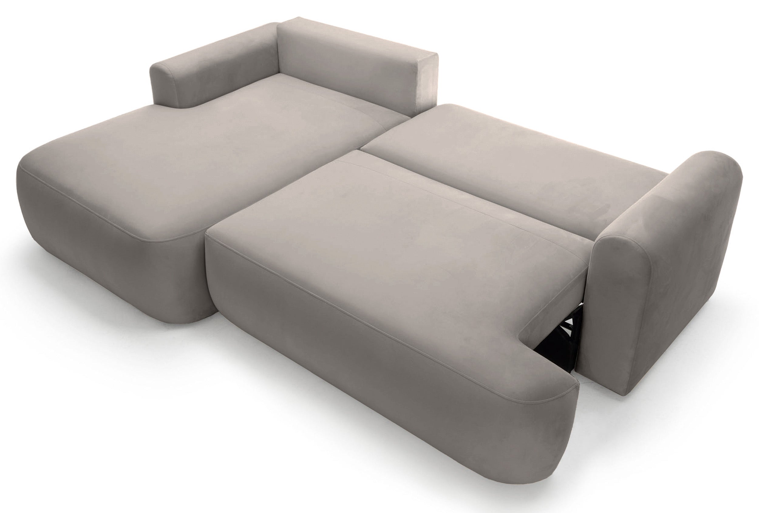 selsey-ovo-ecksofa-mit-schlaffunktion-l-links-mit-stauraum-hellgrauer-samtvelour image 7
