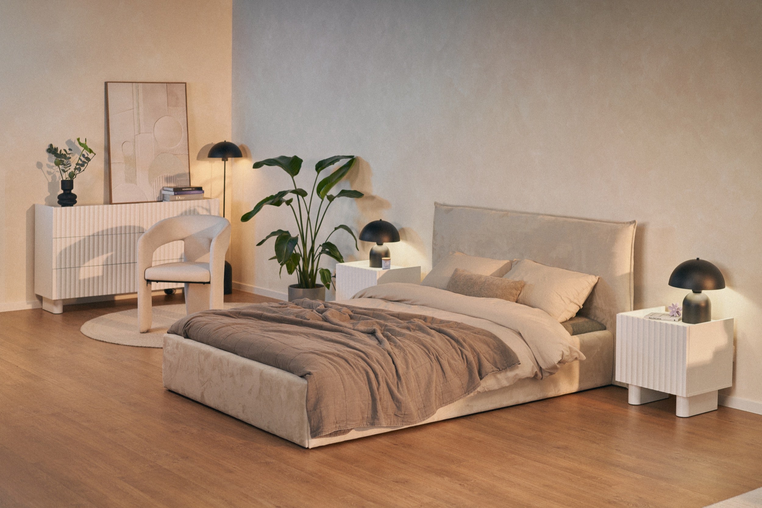 selsey-fiorra-kommode-mit-sechs-schubladen-147-cm-wei-hochglanz image 3