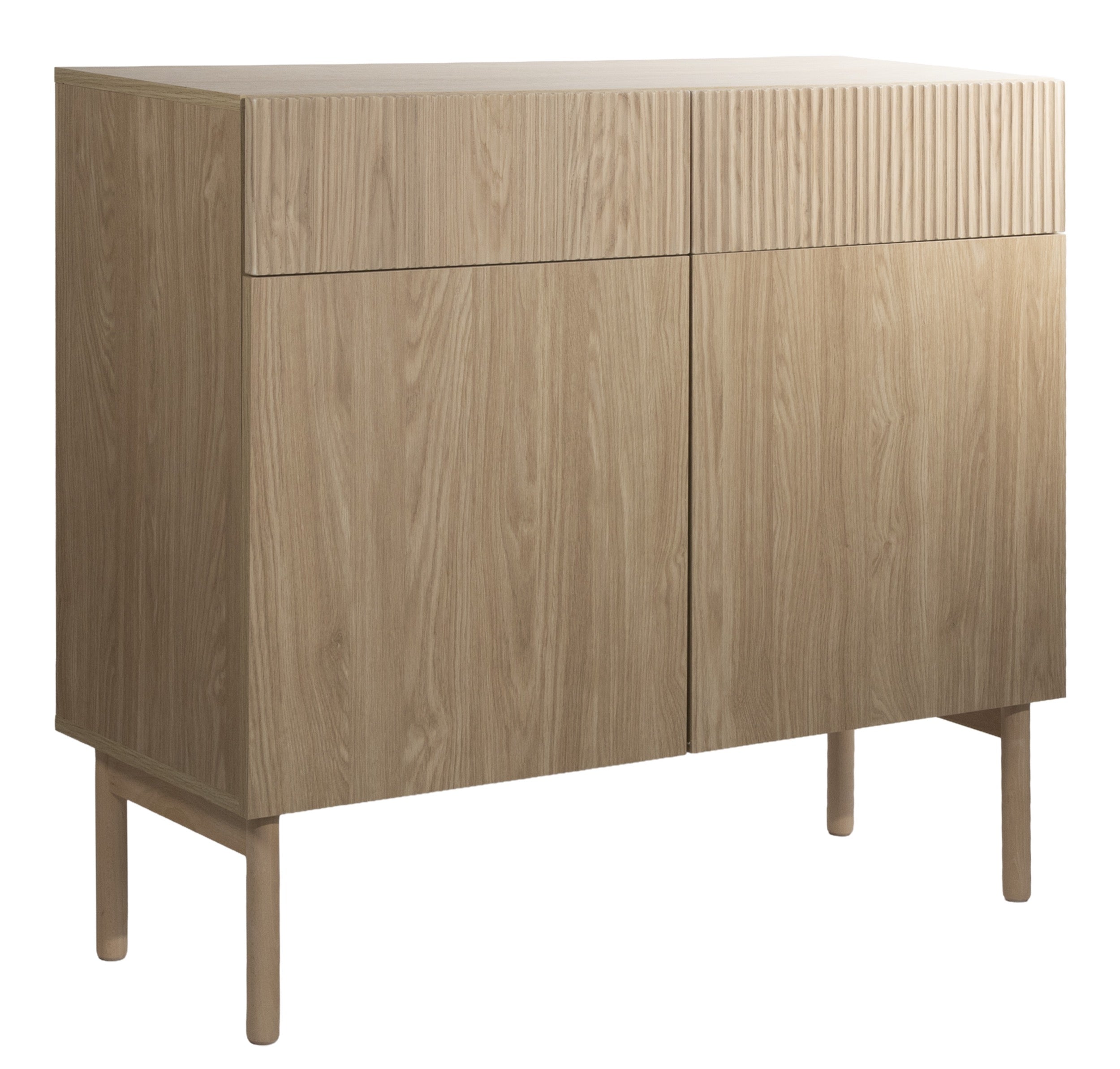 selsey-nolie-zweit-rige-kommode-mit-zwei-schubladen-100-cm-ge-lte-eiche image 1