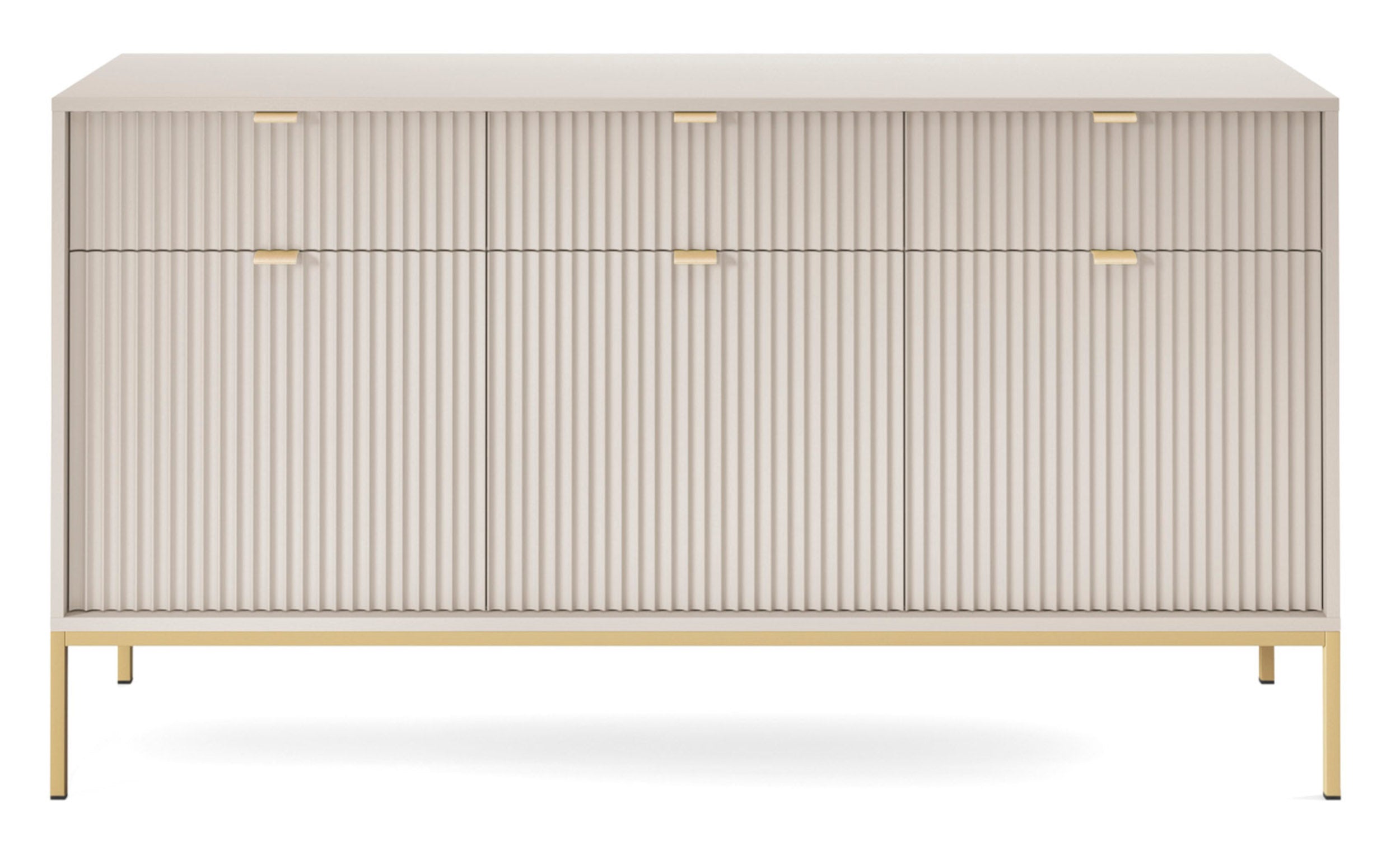selsey-vellore-dreht-r-kommode-154-cm-kaschmir-mit-rillenfronten-und-goldenem-ge image 3