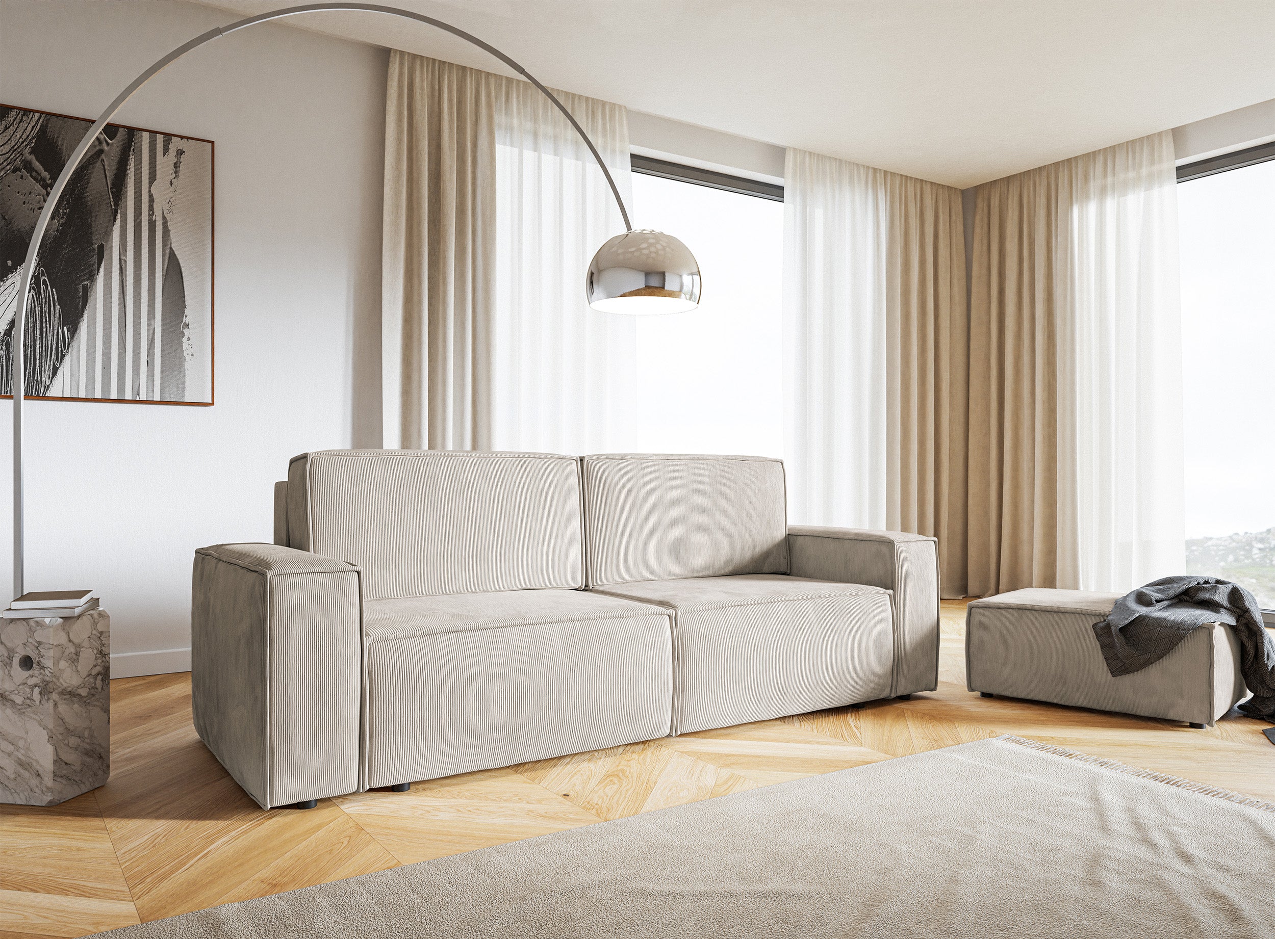 selsey-copertino-sitzhocker-65x90-cm-beige-cord image 3