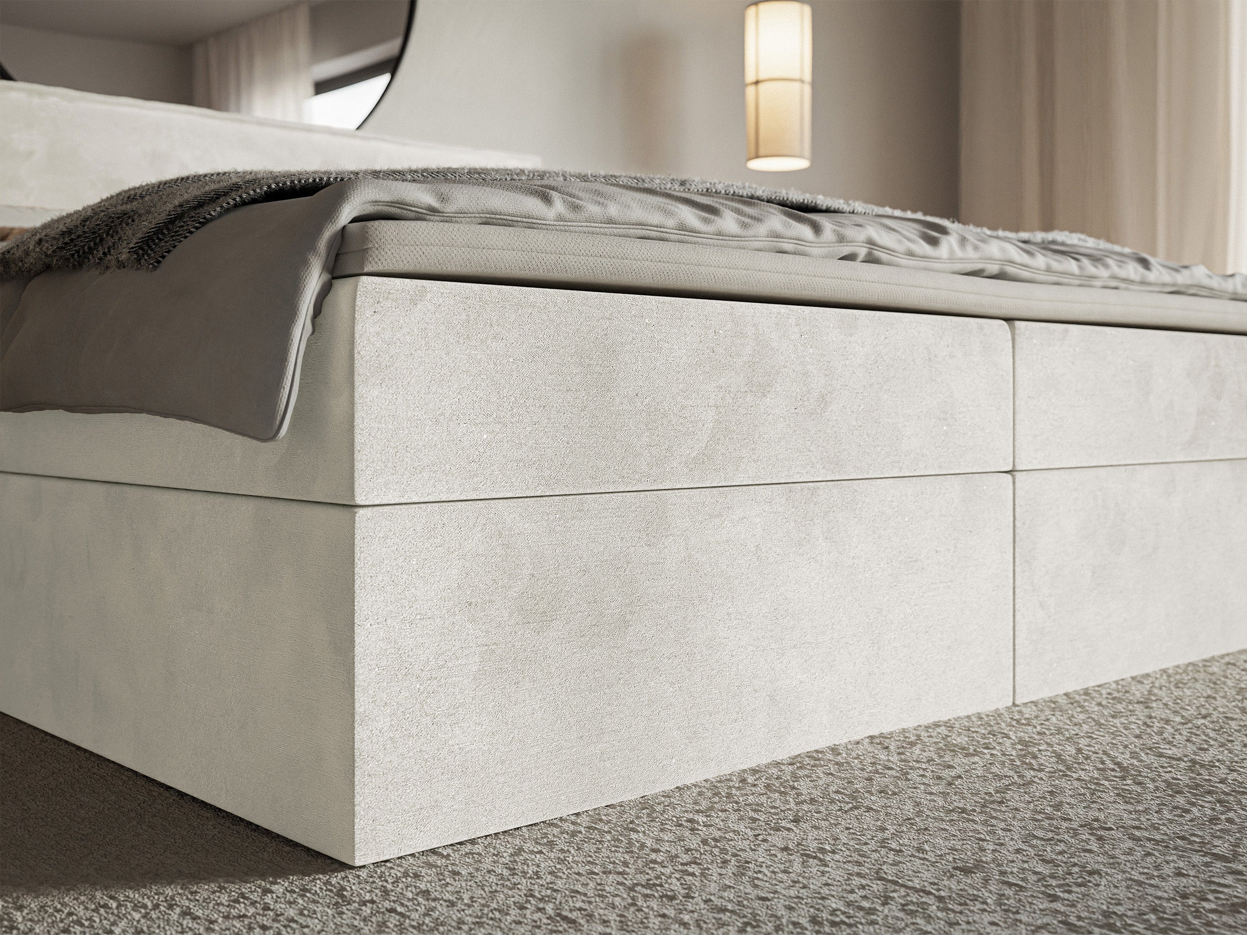 selsey-softie-kontinentalbett-140x200-cm-mit-stauraum-und-topper-grau-beiges-vel image 5