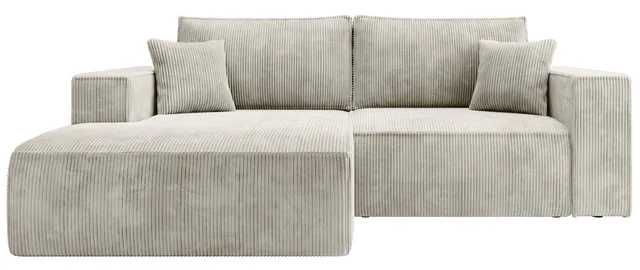 selsey-farese-mini-ecksofa-l-links-mit-schlaffunktion-und-stauraum-grau-beiger-c image 1