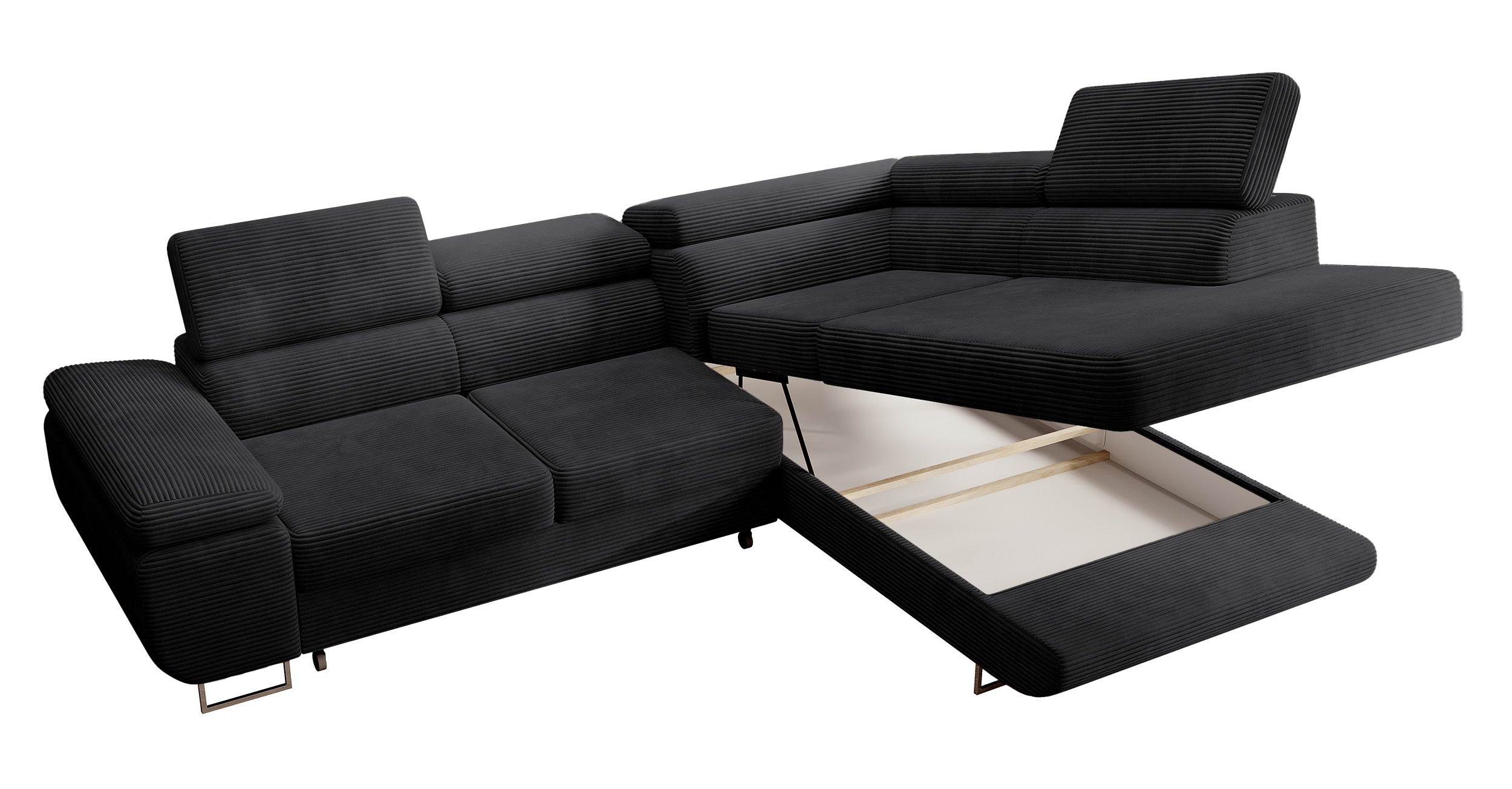selsey-stevil-ecksofa-l-f-rmig-rechts-mit-schlaffunktion-und-stauraum-schwarzer- image 7