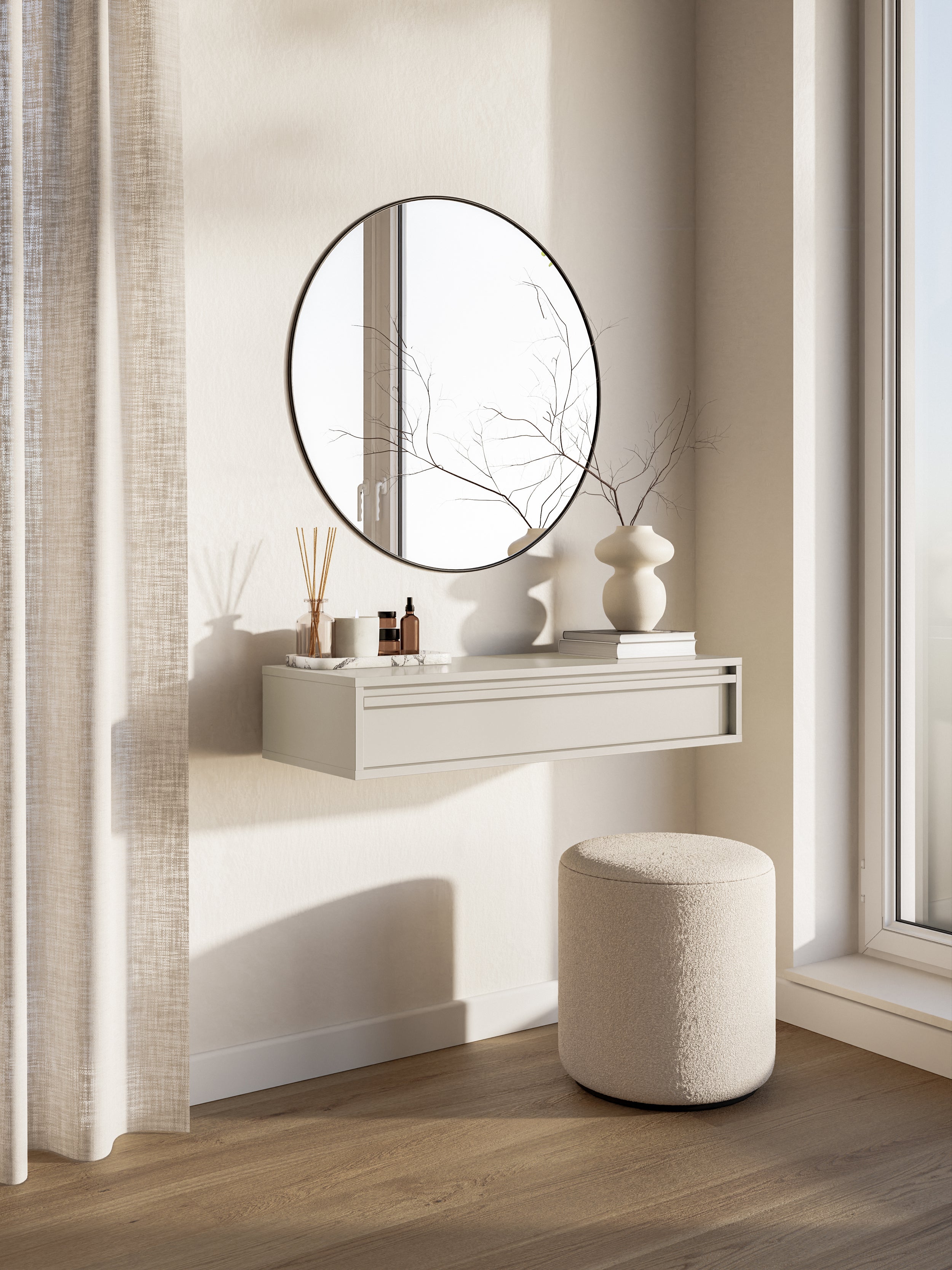 selsey-evo-h-ngende-konsole-mit-schublade-90-cm-kaschmir image 3