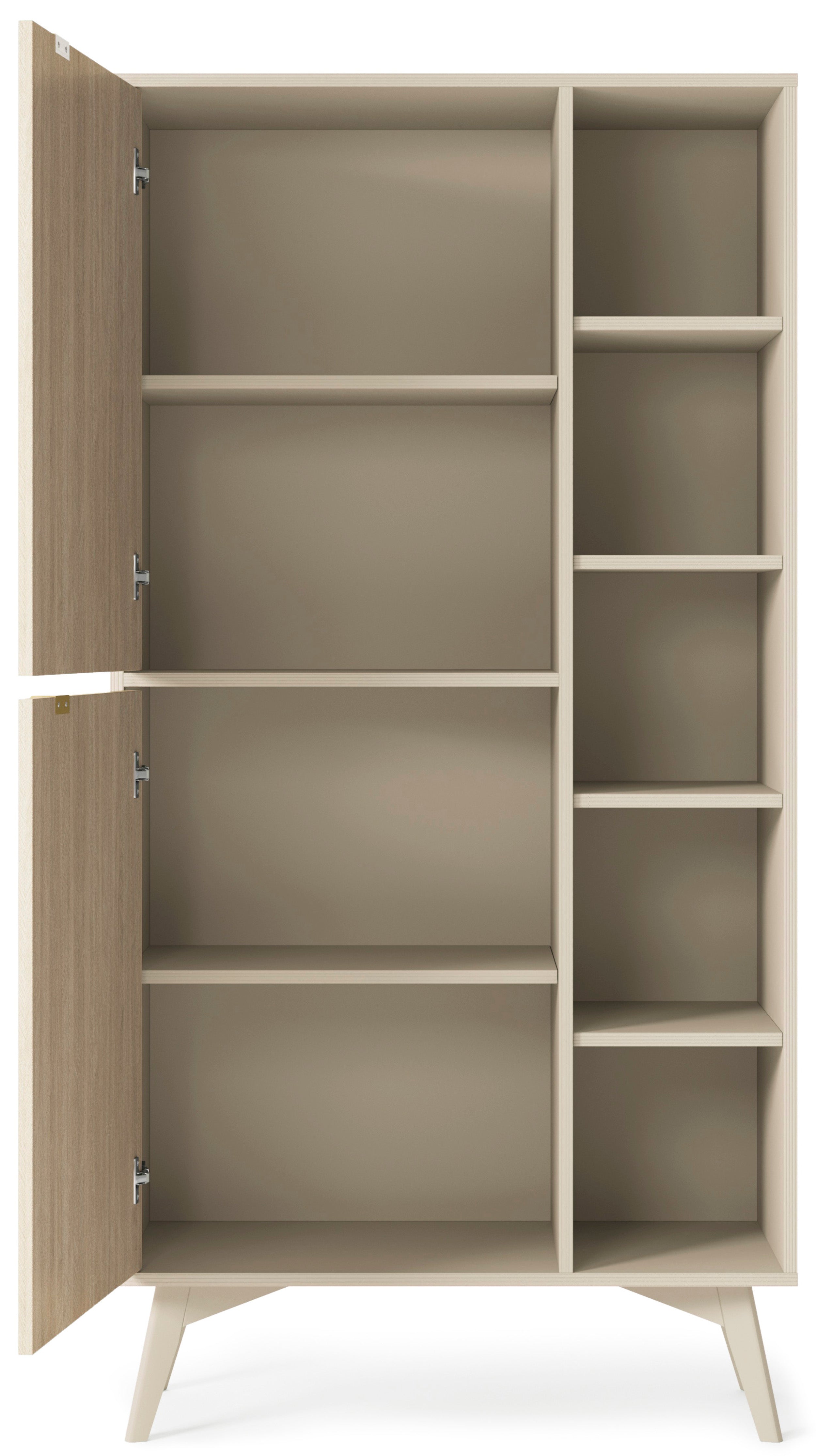 selsey-favoria-regal-80-cm-beige-fischgr-t-2-t-ren-goldene-griffe image 5