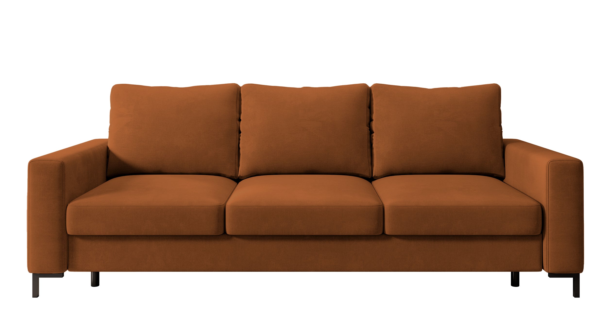 selsey-mokpeo-3-sitzer-schlafsofa-mit-stauraum-samt-kupfer image 5