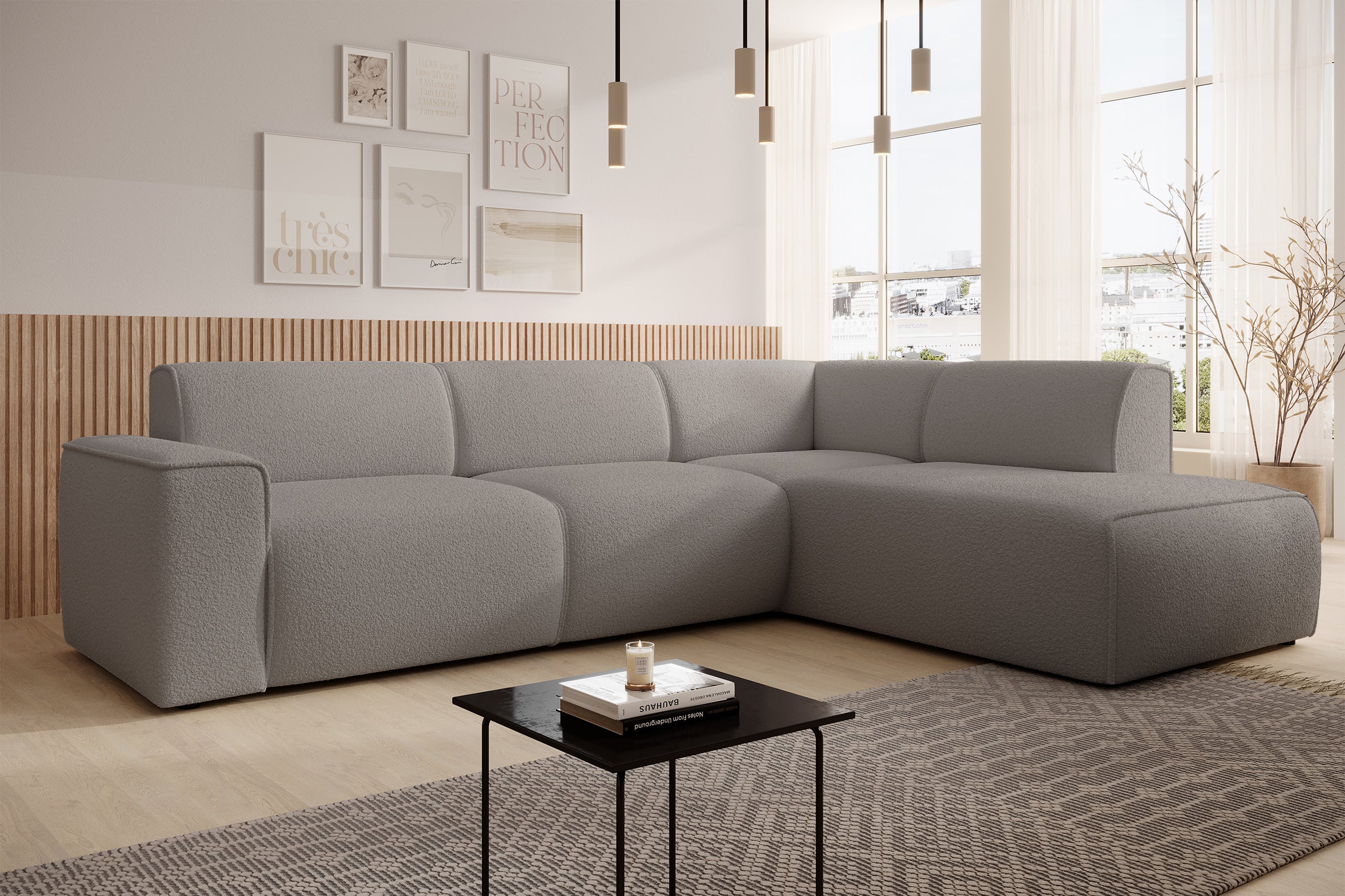 selsey-bouvi-ecksofa-l-f-rmig-rechte-armlehne-grau-braunes-boucl image 3