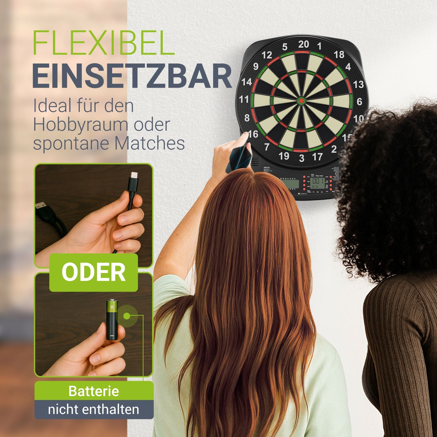 juskys-elektronische-dartscheibe-mit-lcd-display-usb-c-und-18-pfeilen image 6