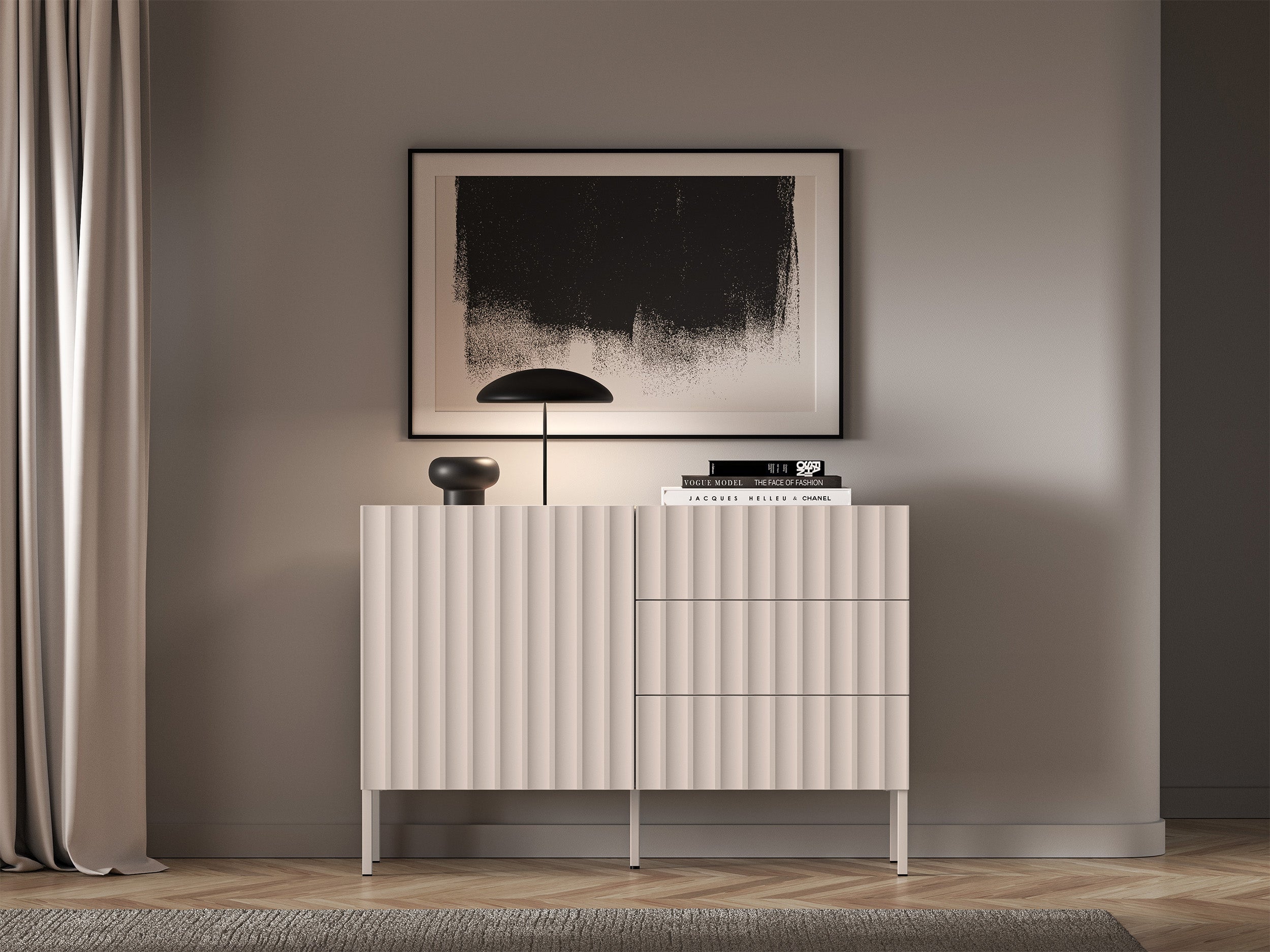 selsey-derriva-sideboard-mit-rillenfront-beige image 2