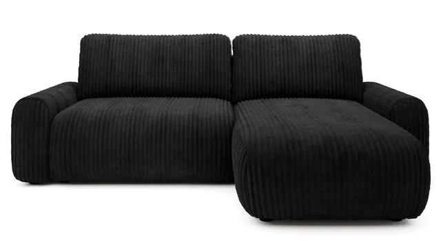 selsey-lelu-l-ecksofa-mit-schlaffunktion-und-stauraum-schwarz-cord image 1