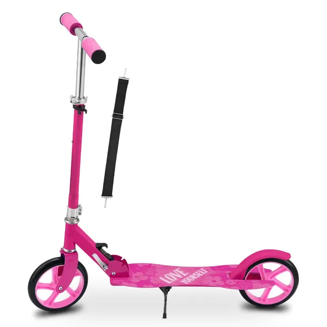 juskys-cityroller-girl-power-kinder-scooter-mit-tragegurt-und-big-wheel-r-dern image 1