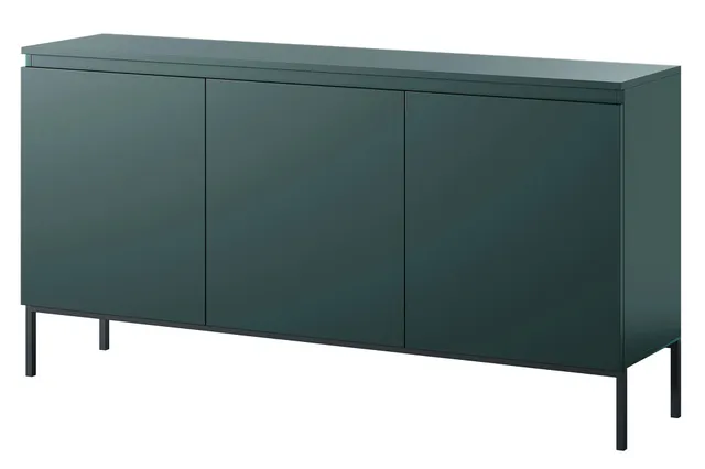 selsey-bemmi-dreht-renschrank-150-cm-dunkelgr-n-3-t-rig image 1