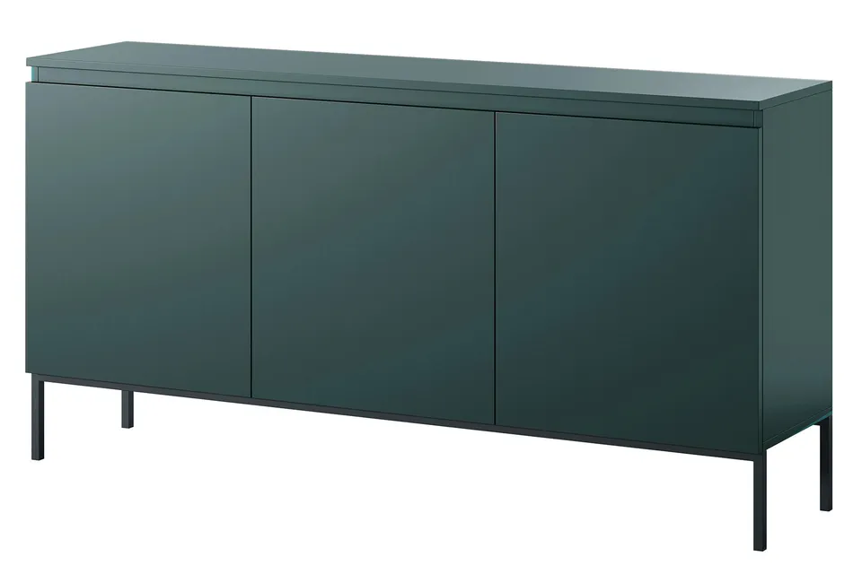 selsey-bemmi-dreht-renschrank-150-cm-dunkelgr-n-3-t-rig image 1