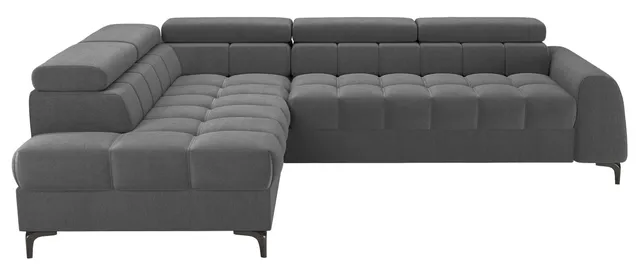 selsey-arellio-ecksofa-mit-schlaffunktion-l-form-links-mit-stauraum-graue-chenil image 1