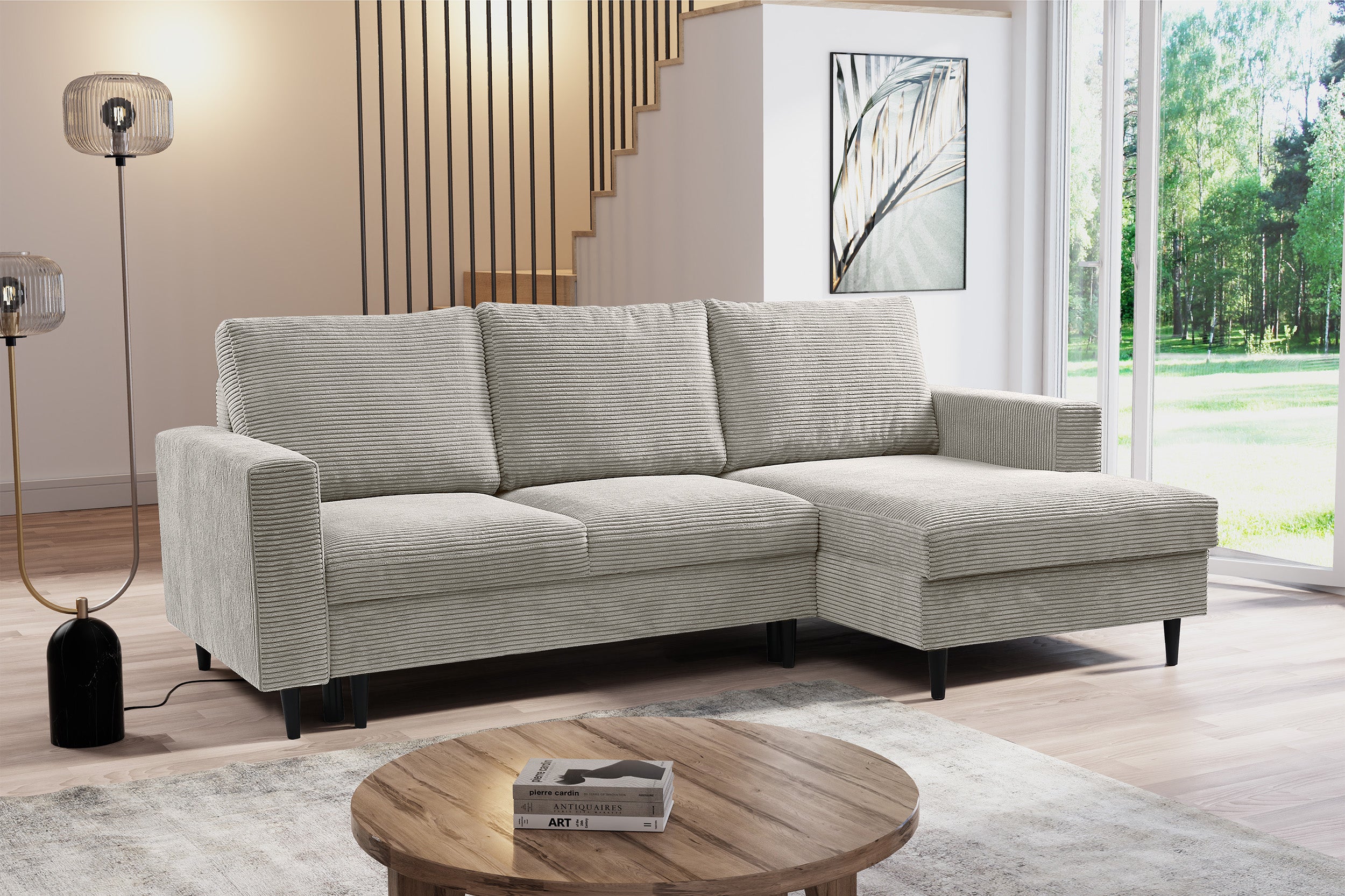 selsey-nalika-ecksofa-mit-schlaffunktion-und-stauraum-rechts-hellbeiger-cord-l-f image 2