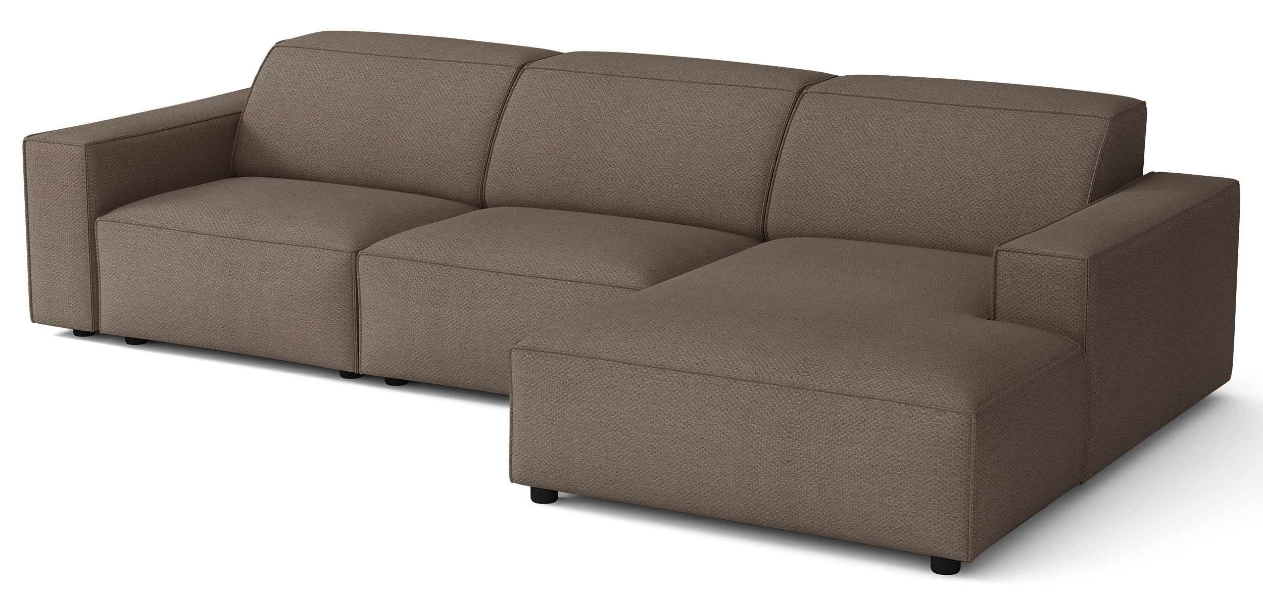 selsey-sellmo-modulares-ecksofa-l-form-rechts-hellbrauner-hydrophober-chenille-s image 3
