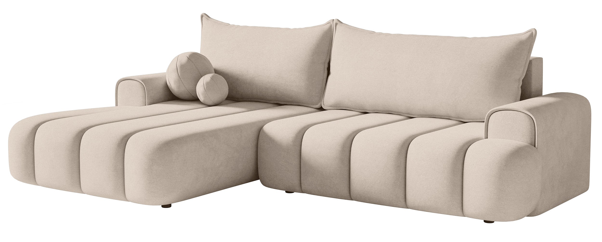 selsey-dandelino-ecksofa-links-l-sofa-mit-schlaffunktion-grau-beige-samt image 5