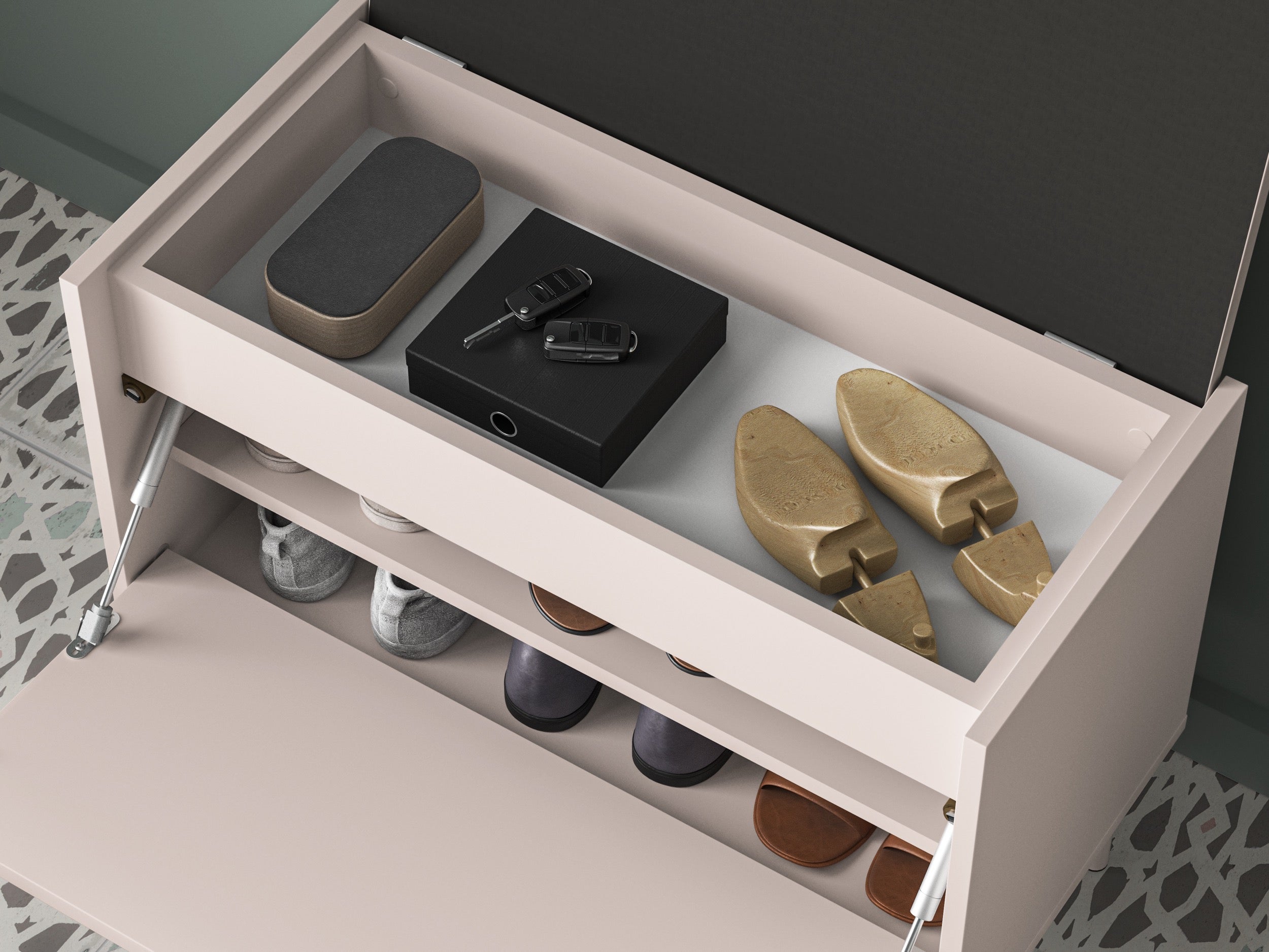 selsey-dioce-schuhschrank-mit-klappe-und-sitzfl-che-69-cm-kaschmir image 7