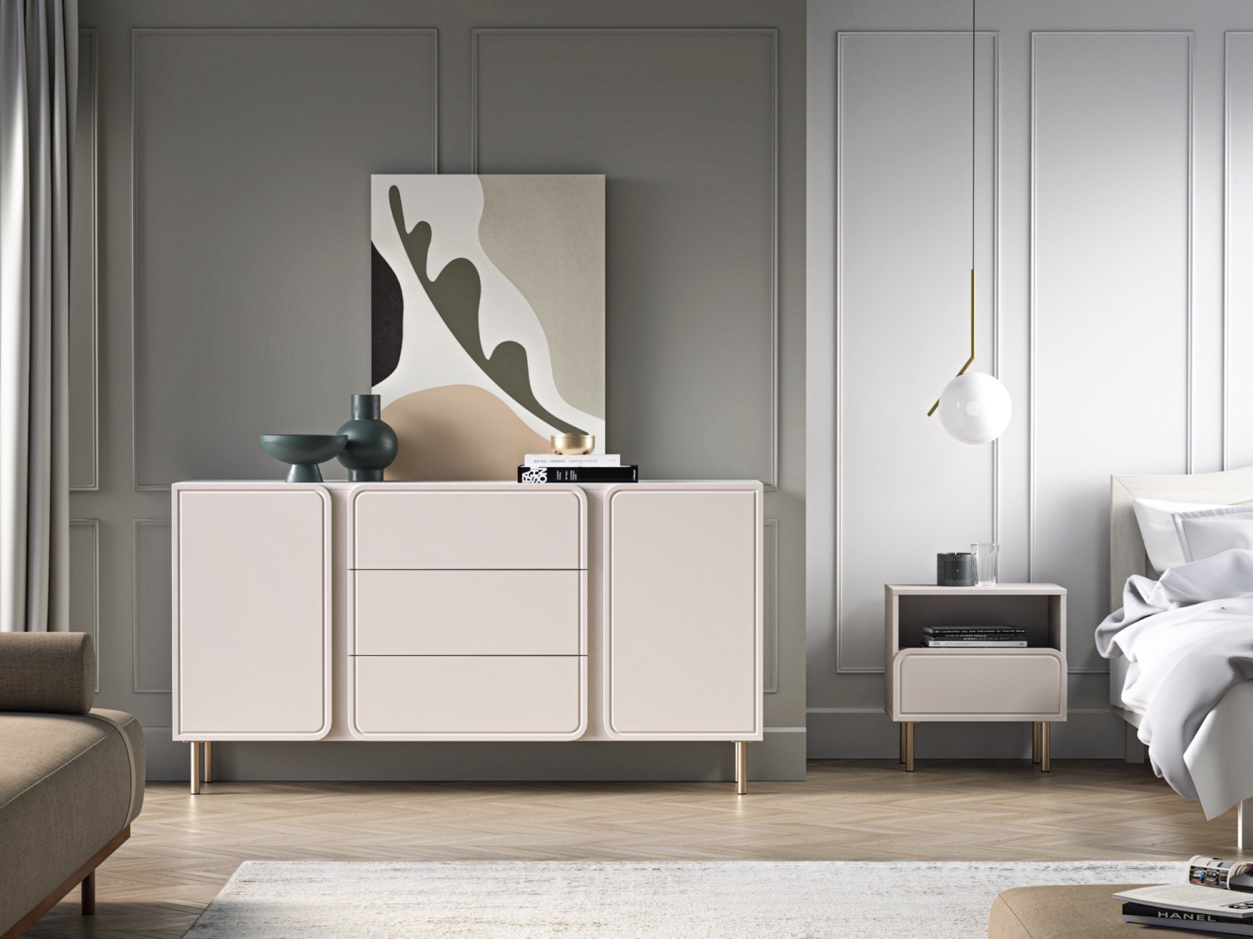 selsey-loppa-zweit-rige-kommode-mit-drei-schubladen-160-cm-kaschmir image 4