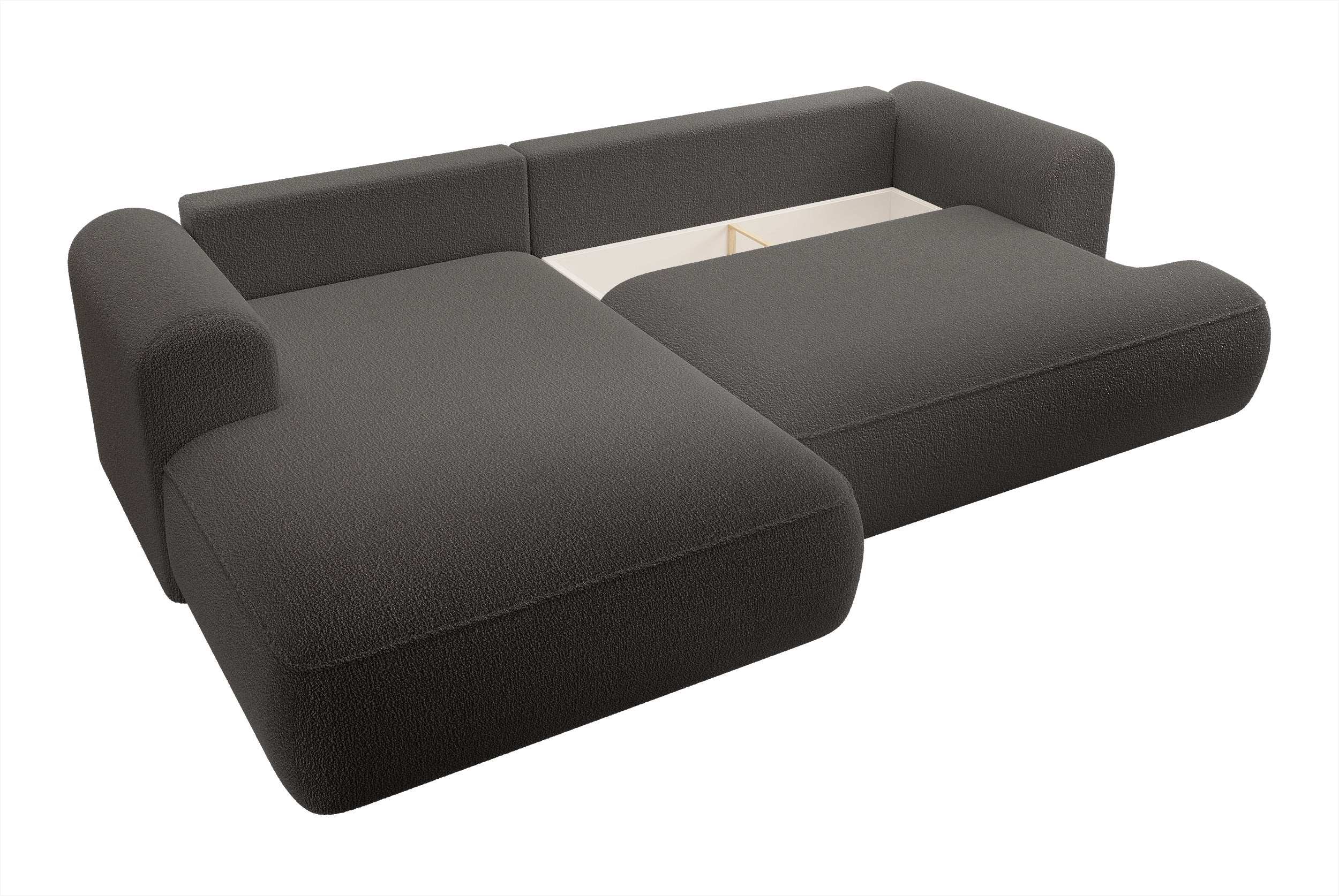selsey-ovo-ecksofa-mit-schlaffunktion-l-form-links-dunkelgrau-boucl-mit-stauraum image 7