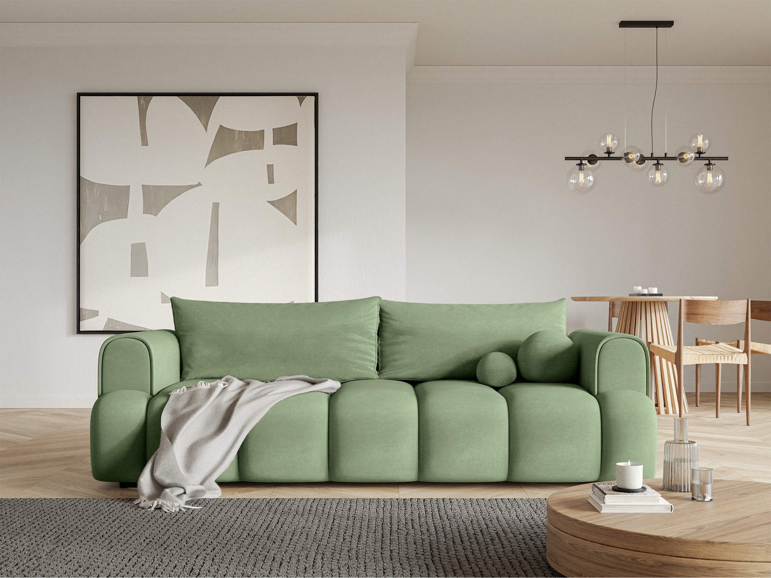 selsey-dandelino-dreisitziges-sofa-mit-schlaffunktion-eukalyptus-velours-wassera image 2
