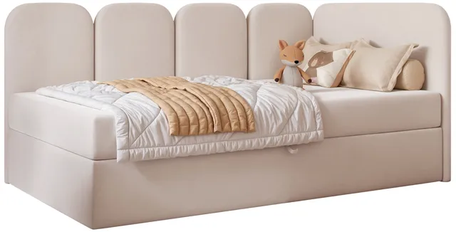 selsey-nubini-jugendbett-90x200-cm-rechts-velours-hellbeige image 1