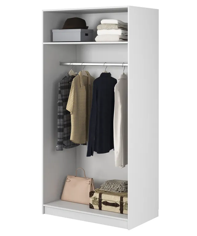 selsey-kaspe-garderobe-mit-100-cm-stange-wei image 1