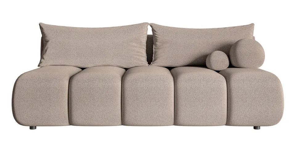 selsey-dandelino-mini-dreisitziges-sofa-mit-schlafunktion-beige-chenille image 1