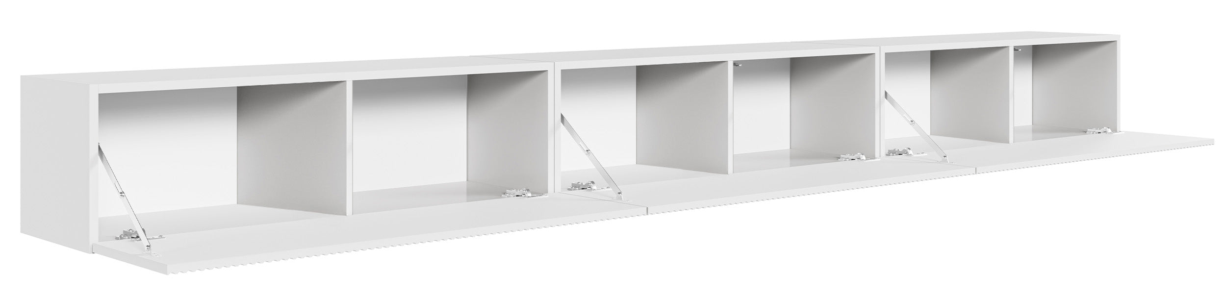 selsey-veldio-h-ngender-tv-schrank-300-cm-dreit-rig-geriffelte-front-grau-beige image 7