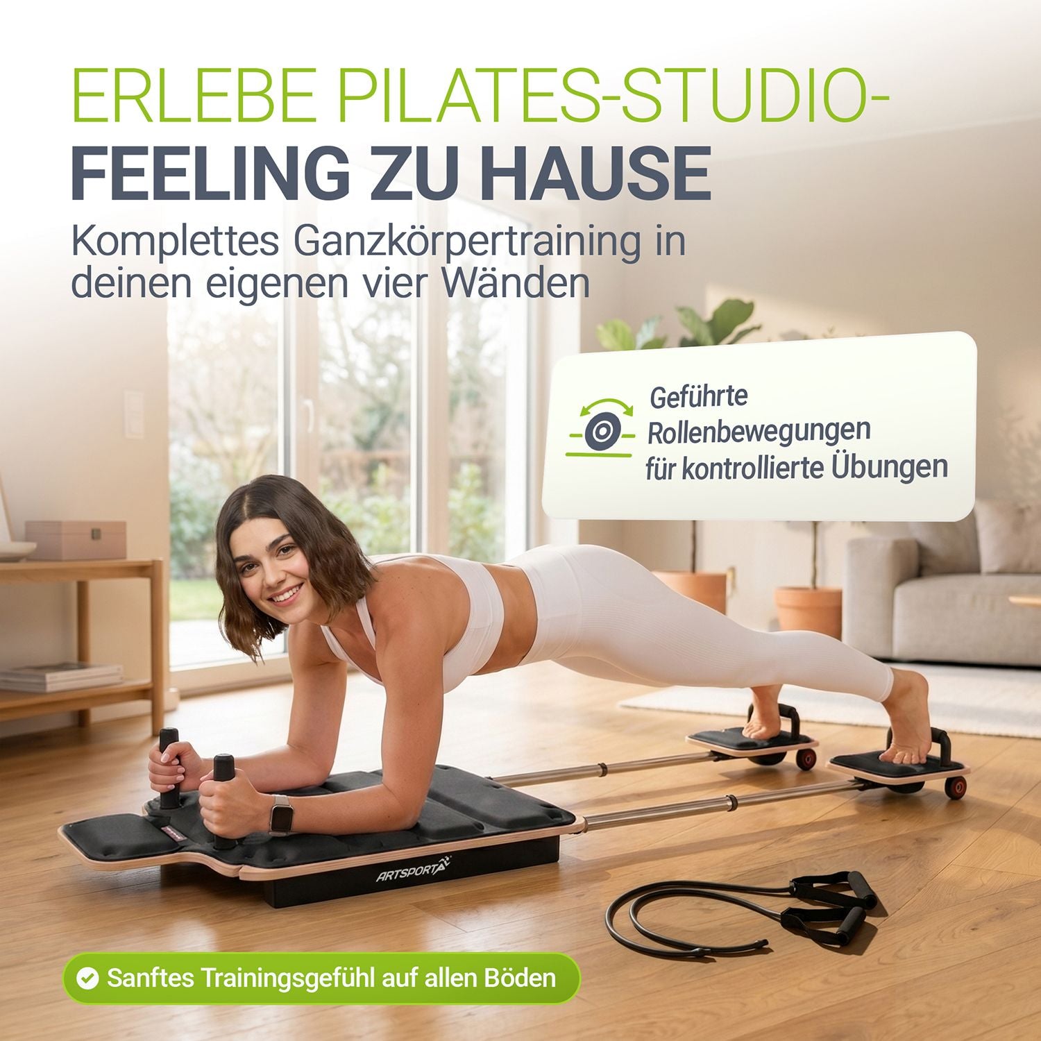 juskys-pilates-reformer-board-movea-mini-reformer-pilates-board-schwarz-faltbar image 2