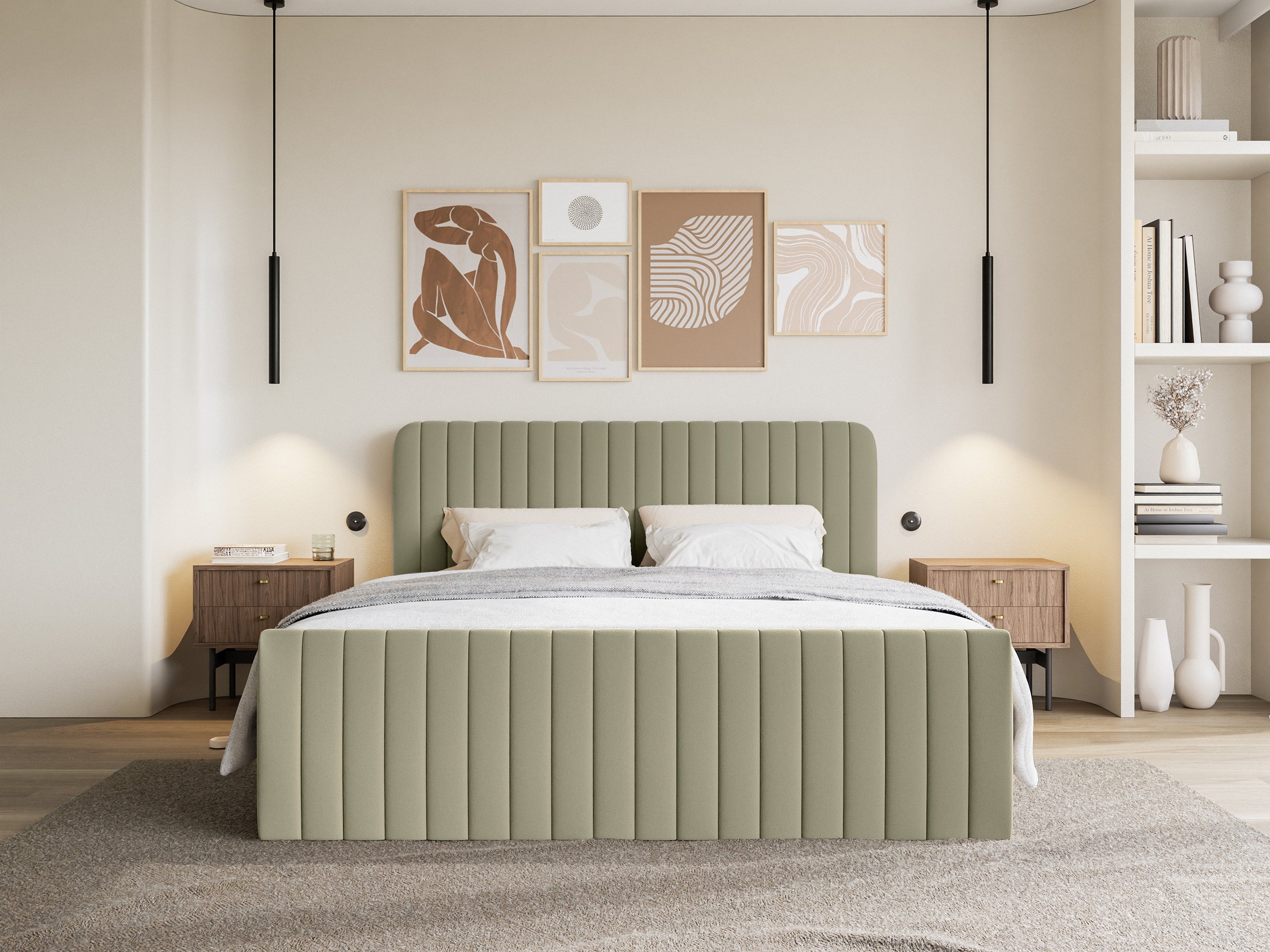 selsey-saliano-kontinentalbett-160x200-cm-mit-stauraum-und-topper-olivgr-ner-che image 3