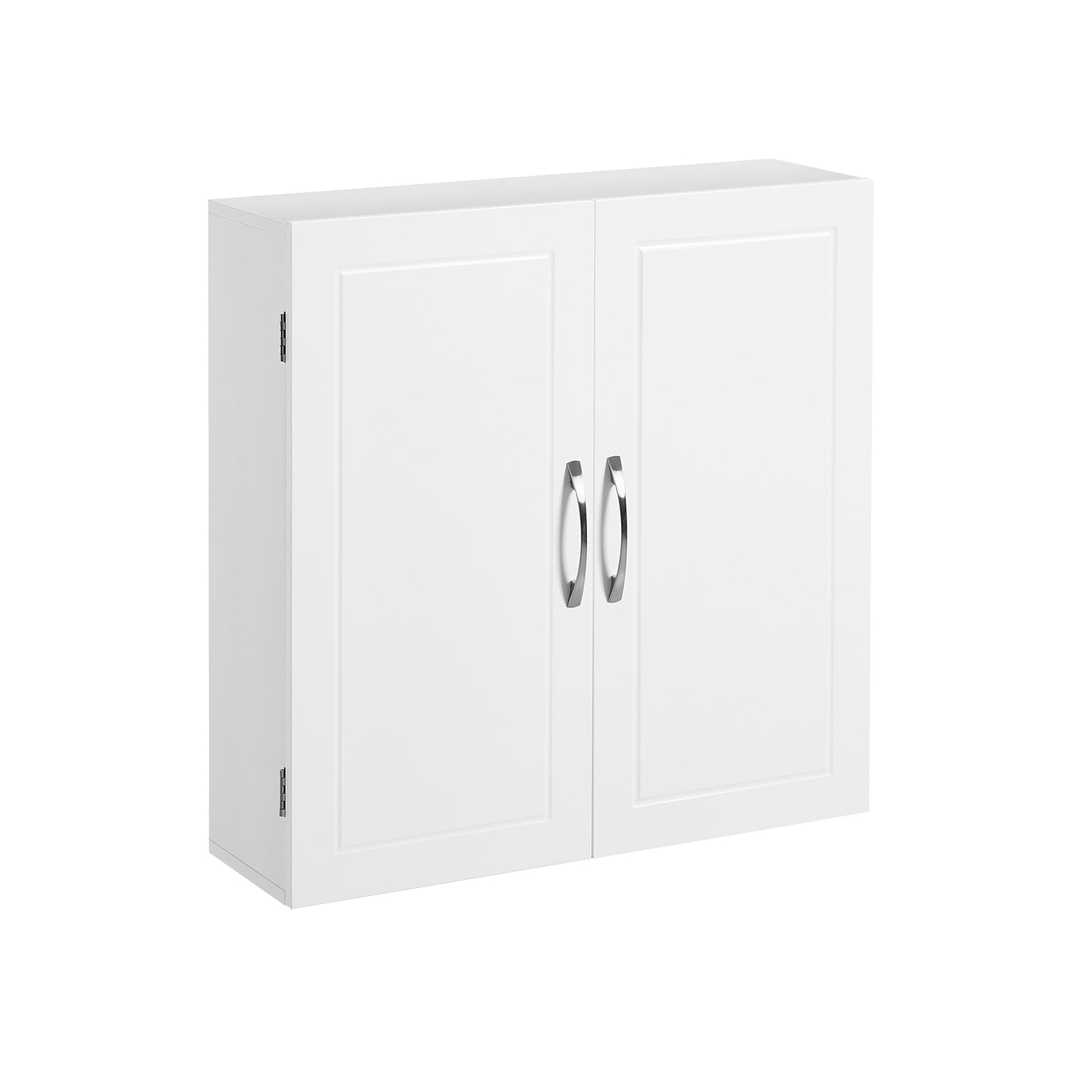 vasagle-wandschrank-mit-2-t-ren-skandinavischer-badschrank-mit-magnet-t-ren image 1
